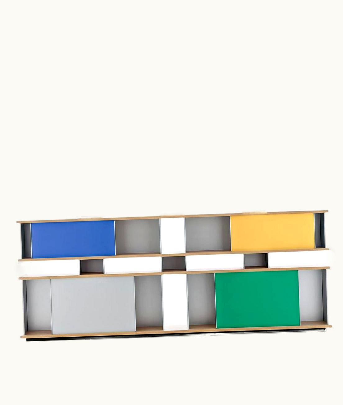 Charlotte Perriand Charlotte Perriand Nuage Shelving Unit, Wood And Aluminium By Cassina UZ0189436