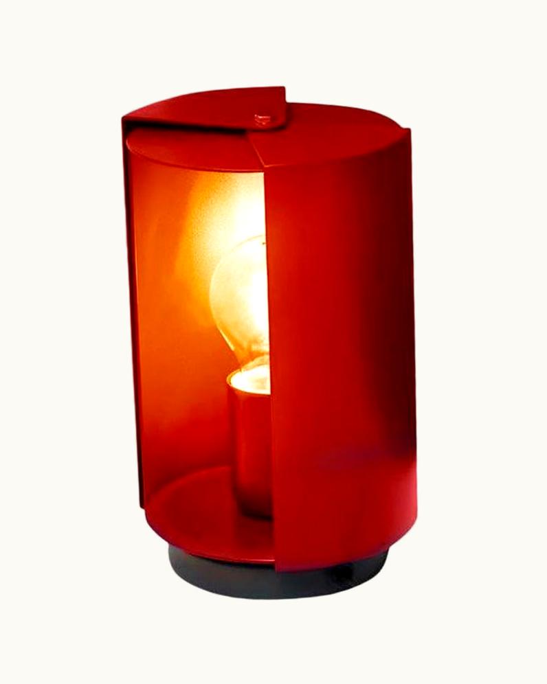 Charlotte Perriand Charlotte Perriand 'Pivotante à Poser' Table Lamp In Red