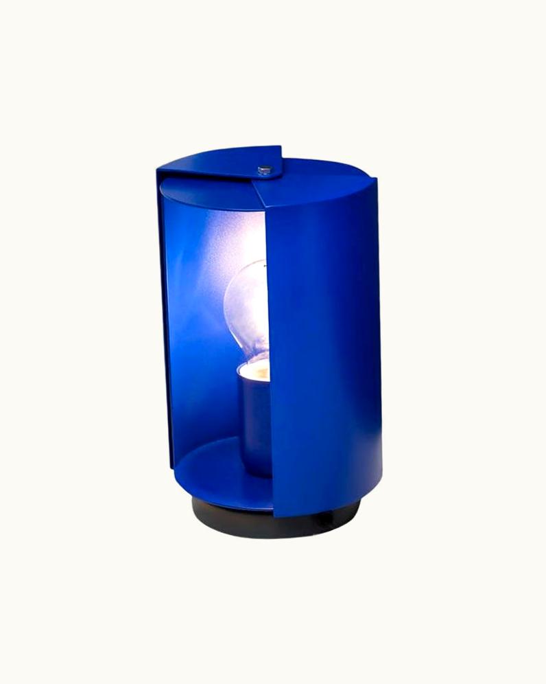 Charlotte Perriand Charlotte Perriand 'Pivotante à Poser' Table Lamp In Blue