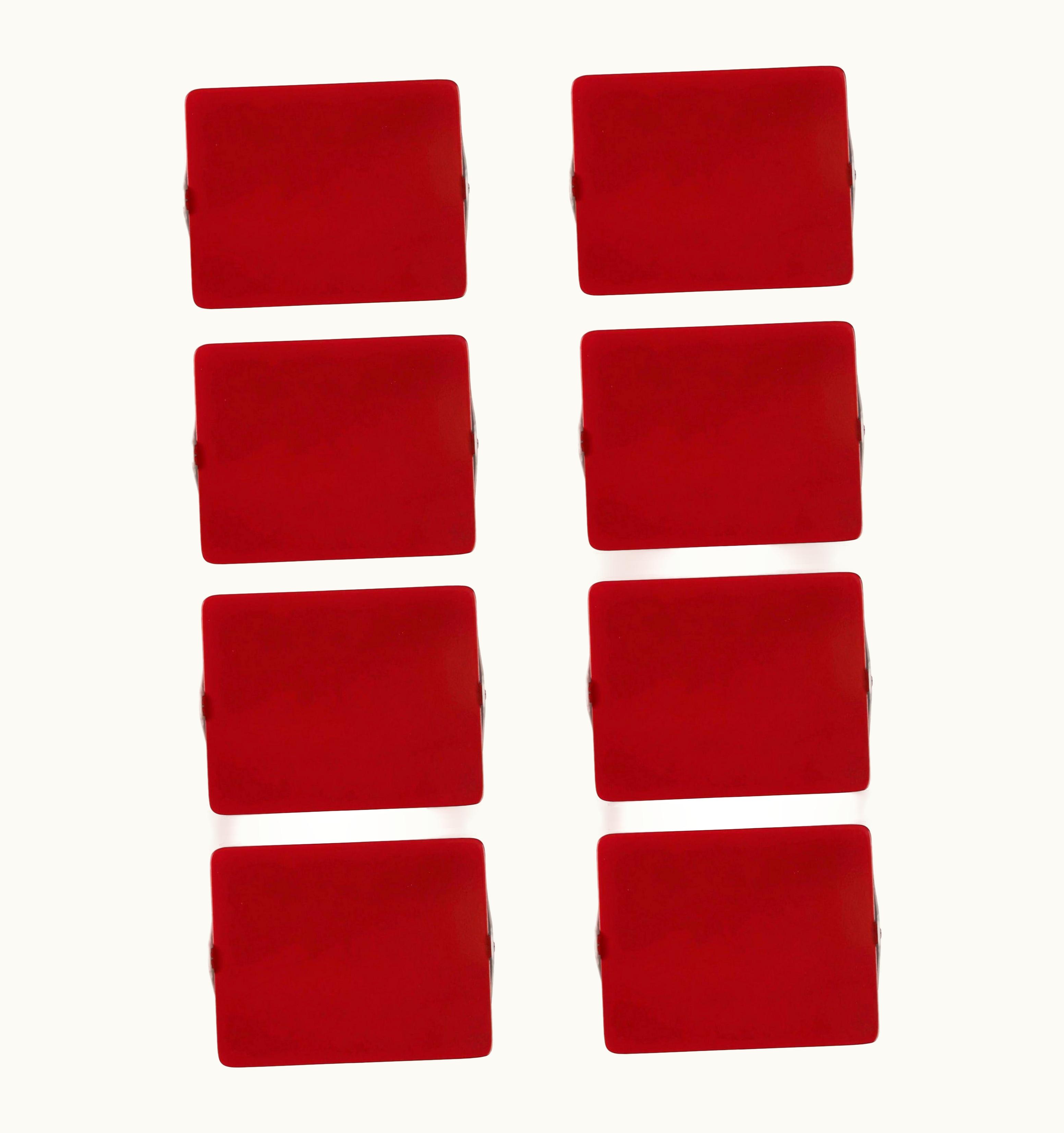 Charlotte Perriand Charlotte Perriand 'Applique à Volet Pivotant' Wall Light In Red
