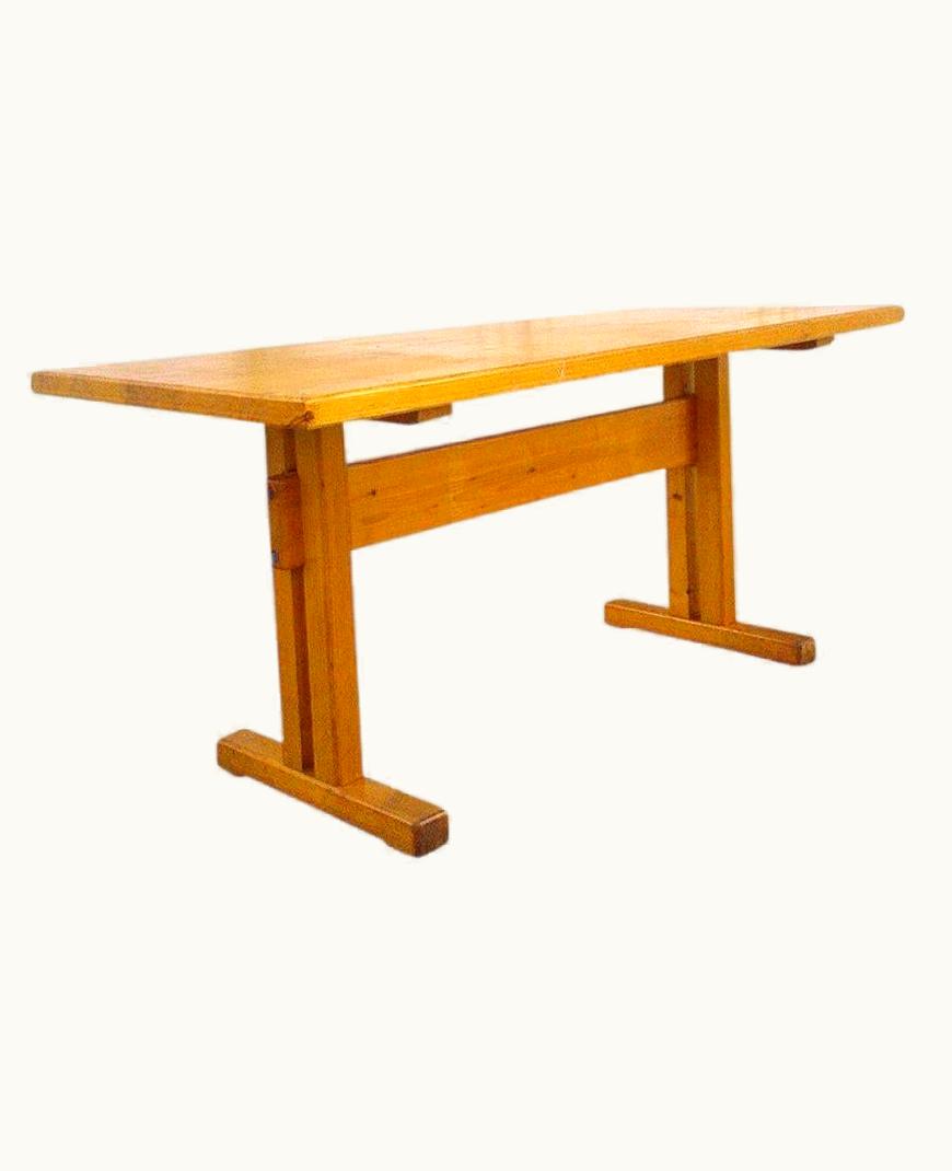 Charlotte Perriand Charlotte Perriand Table Charlotte Perriand. Dining Table Les Arcs. Circa : 1968
