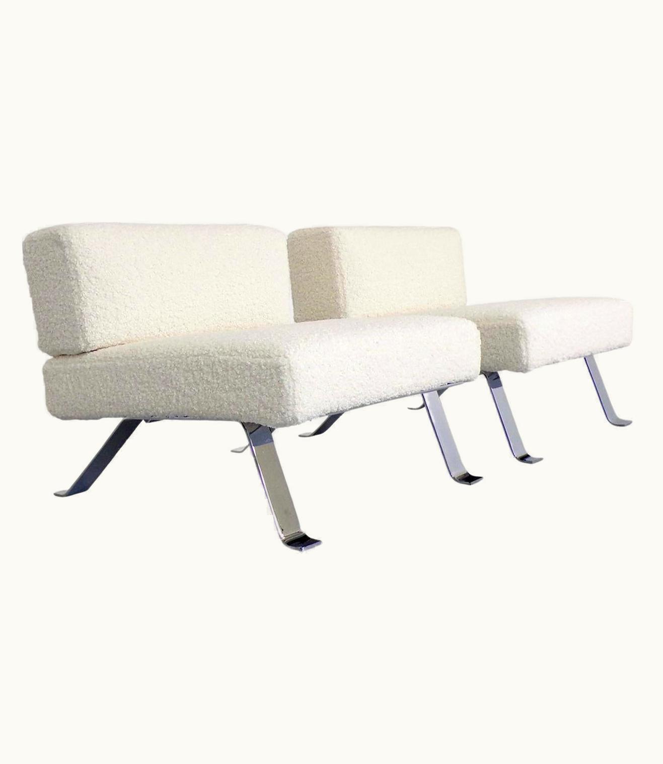 Charlotte Perriand Charlotte Perriand 512 Ombra Lounge Chairs By Charlotte Perriand For Cassina 2004, Set Of 2
