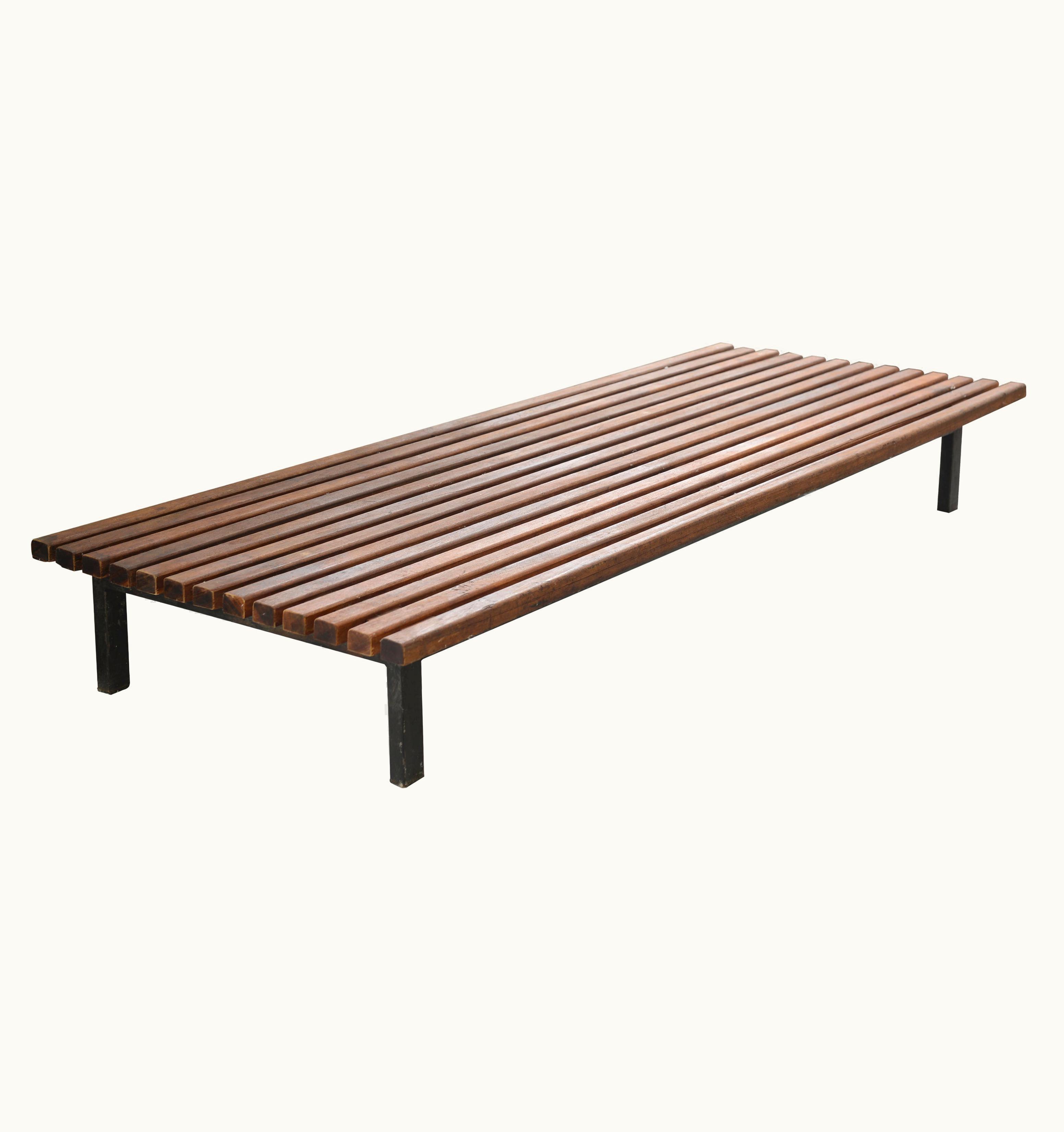 Charlotte Perriand Charlotte Perriand Cansado Bench / Authentic Mid-Century Modern Paris, 1958