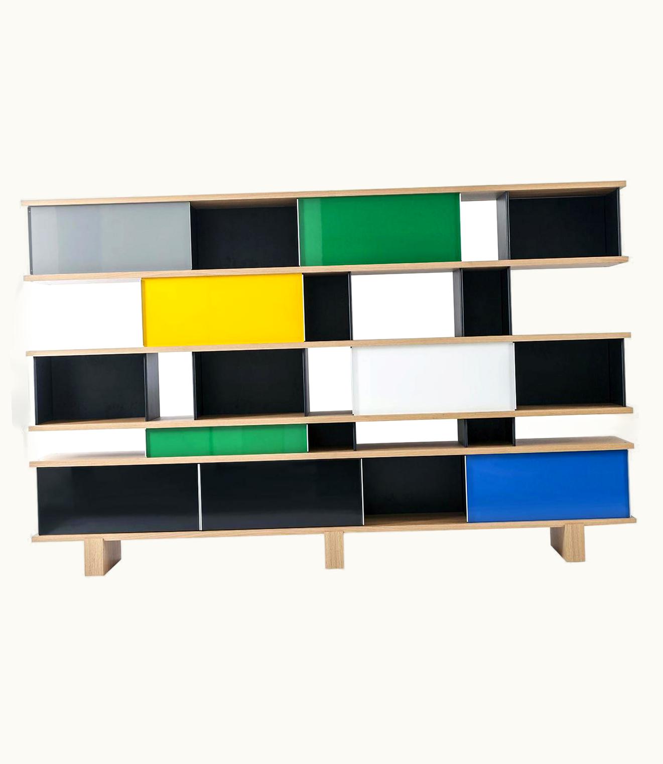 Charlotte Perriand Charlotte Perriand Nuage Shelving Unit, Wood And Aluminium By Cassina UZ0189611