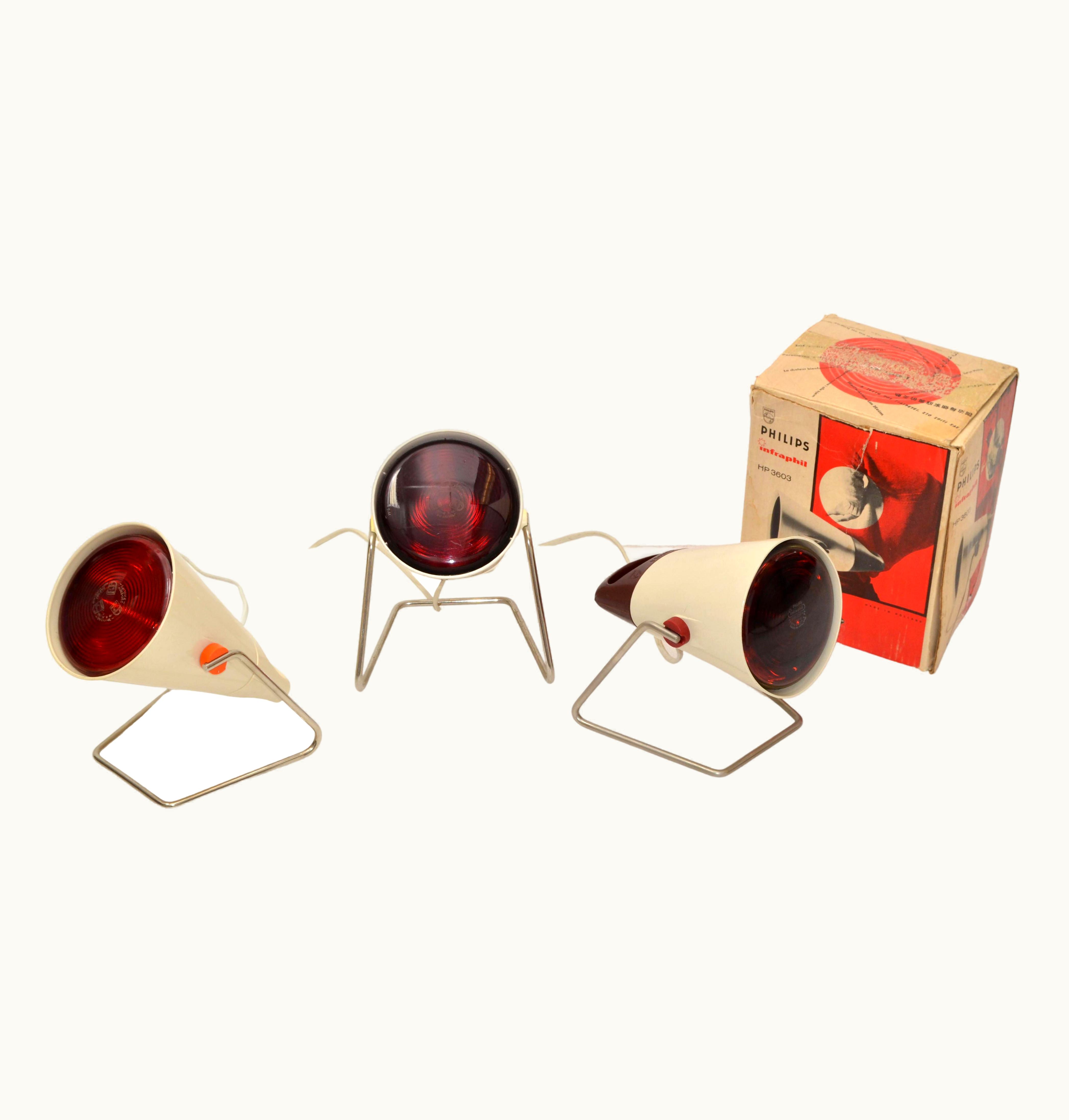 Charlotte Perriand Charlotte Perriand One Of 3 Philips Vintage Infrared Heat Lamp Charlotte Perriand HP 3603 Infraphil