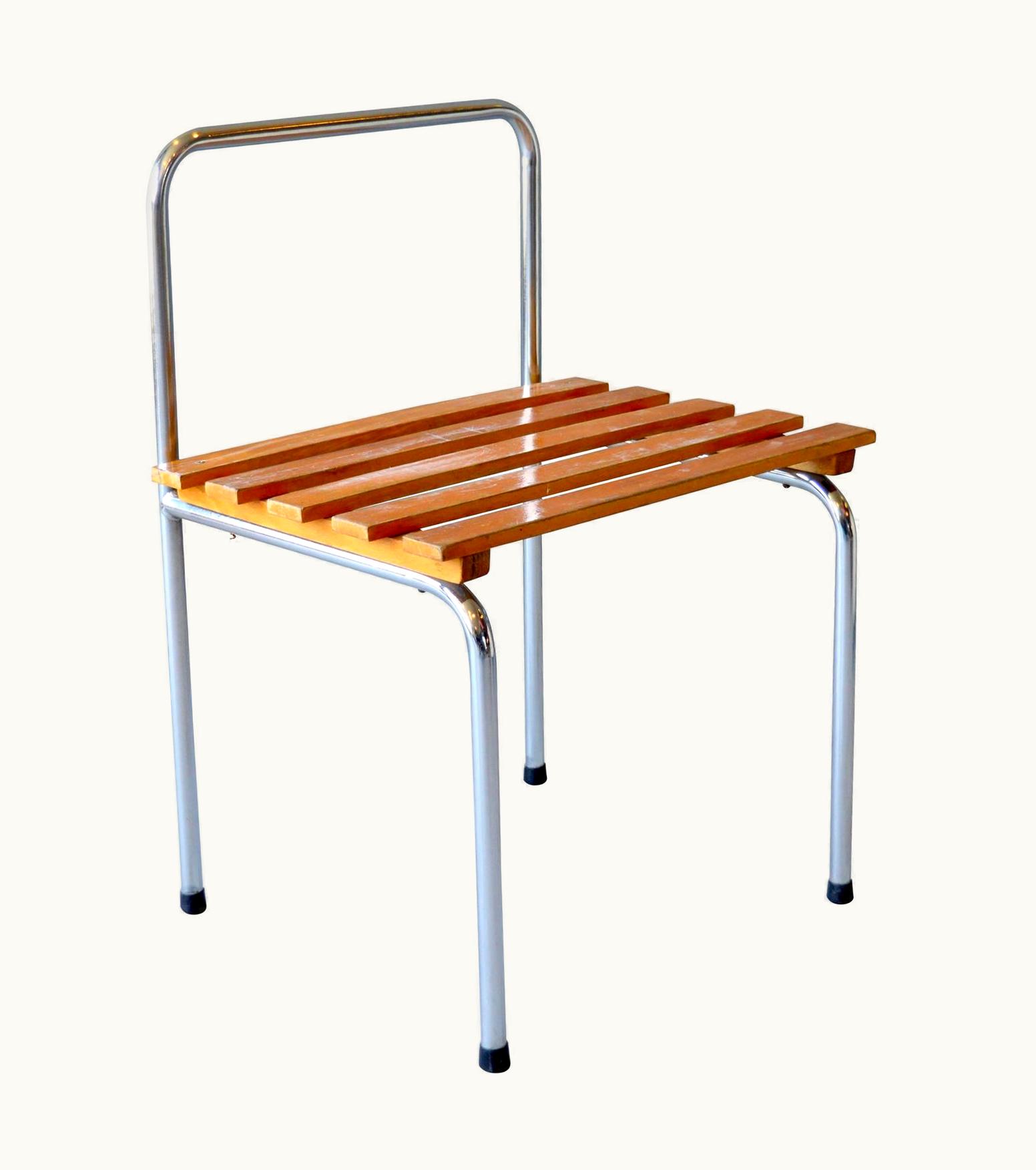 Charlotte Perriand Charlotte Perriand Luggage Racks-Stools For Les Arcs