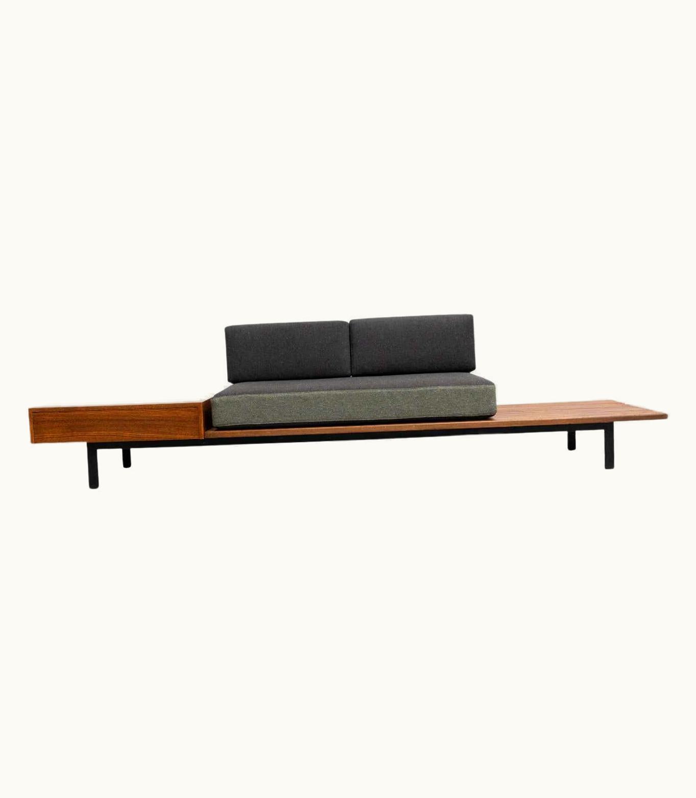 Charlotte Perriand Charlotte Perriand Cansado Bench With A Drawer, Circa 1958 UZ0189774