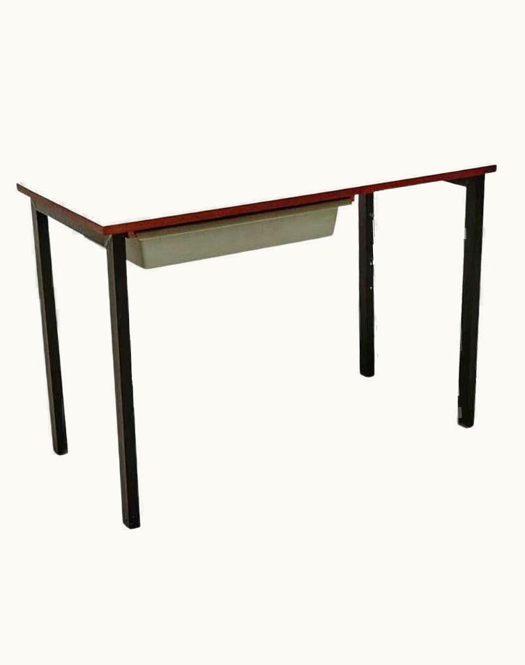 Charlotte Perriand Charlotte Perriand Console With Drawer Grey Formica Cite Cansado, Circa 1950 By Charlotte Perriand