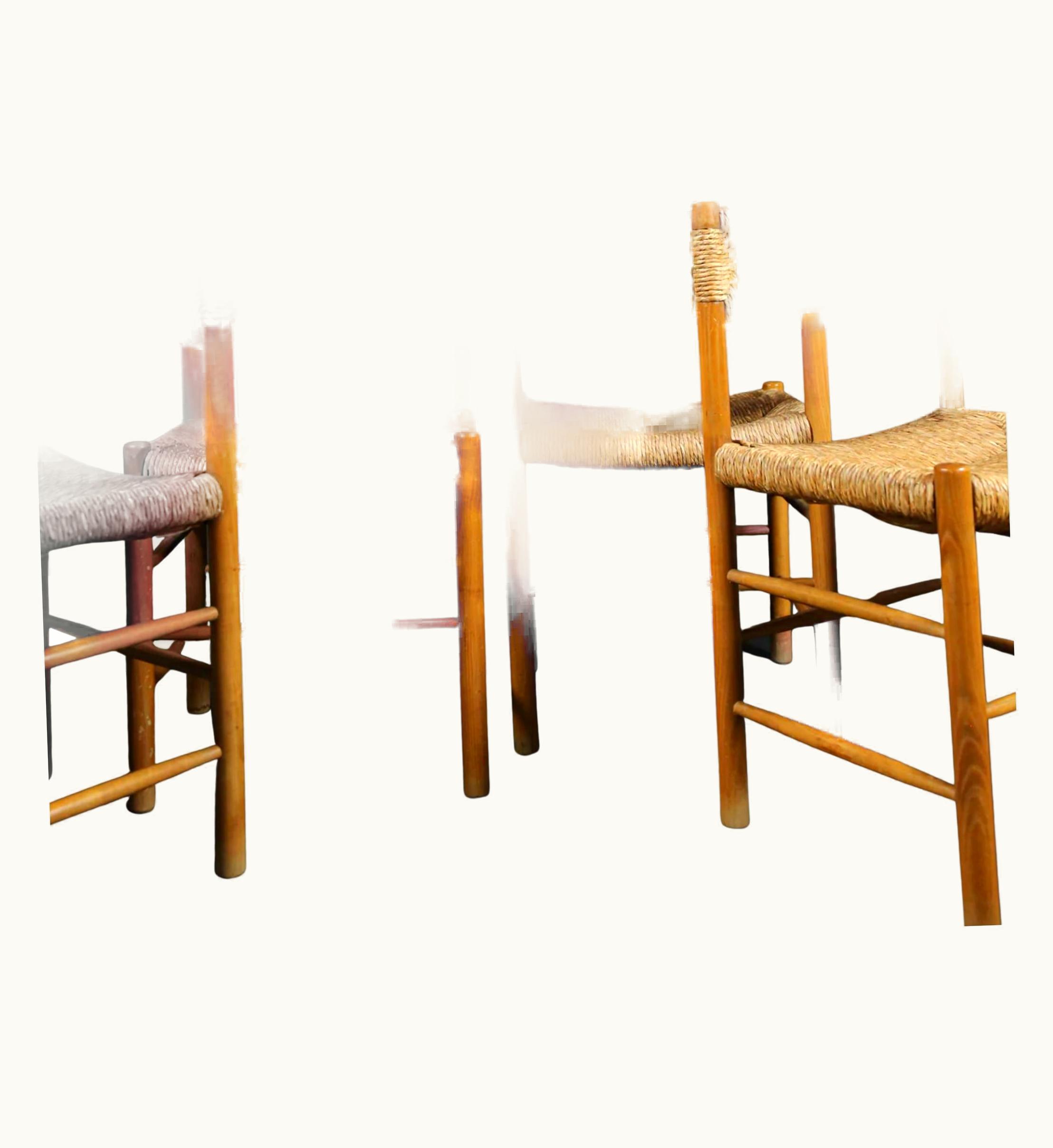 Charlotte Perriand Charlotte Perriand Dordogne Dining Chairs