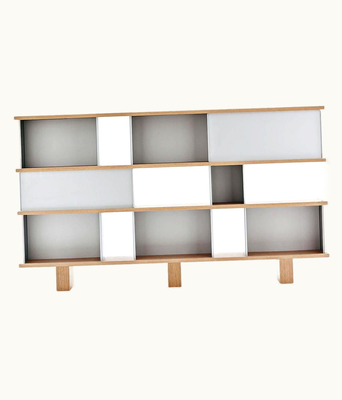 Charlotte Perriand Charlotte Perriand Nuage Shelving Unit, Wood And Aluminium By Cassina UZ0189794