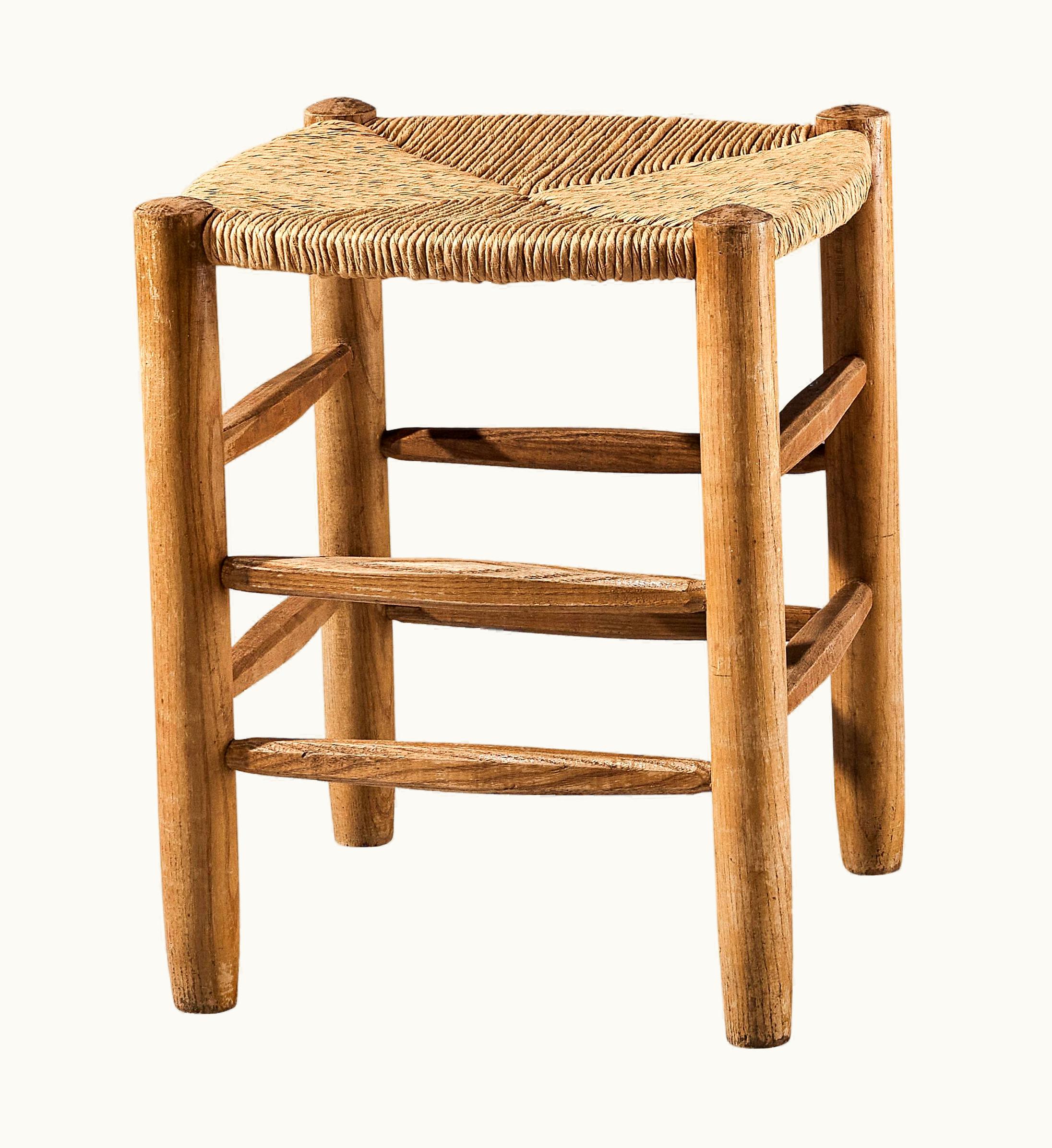 Charlotte Perriand Charlotte Perriand 'Model 19' Stool In Oak And Rope