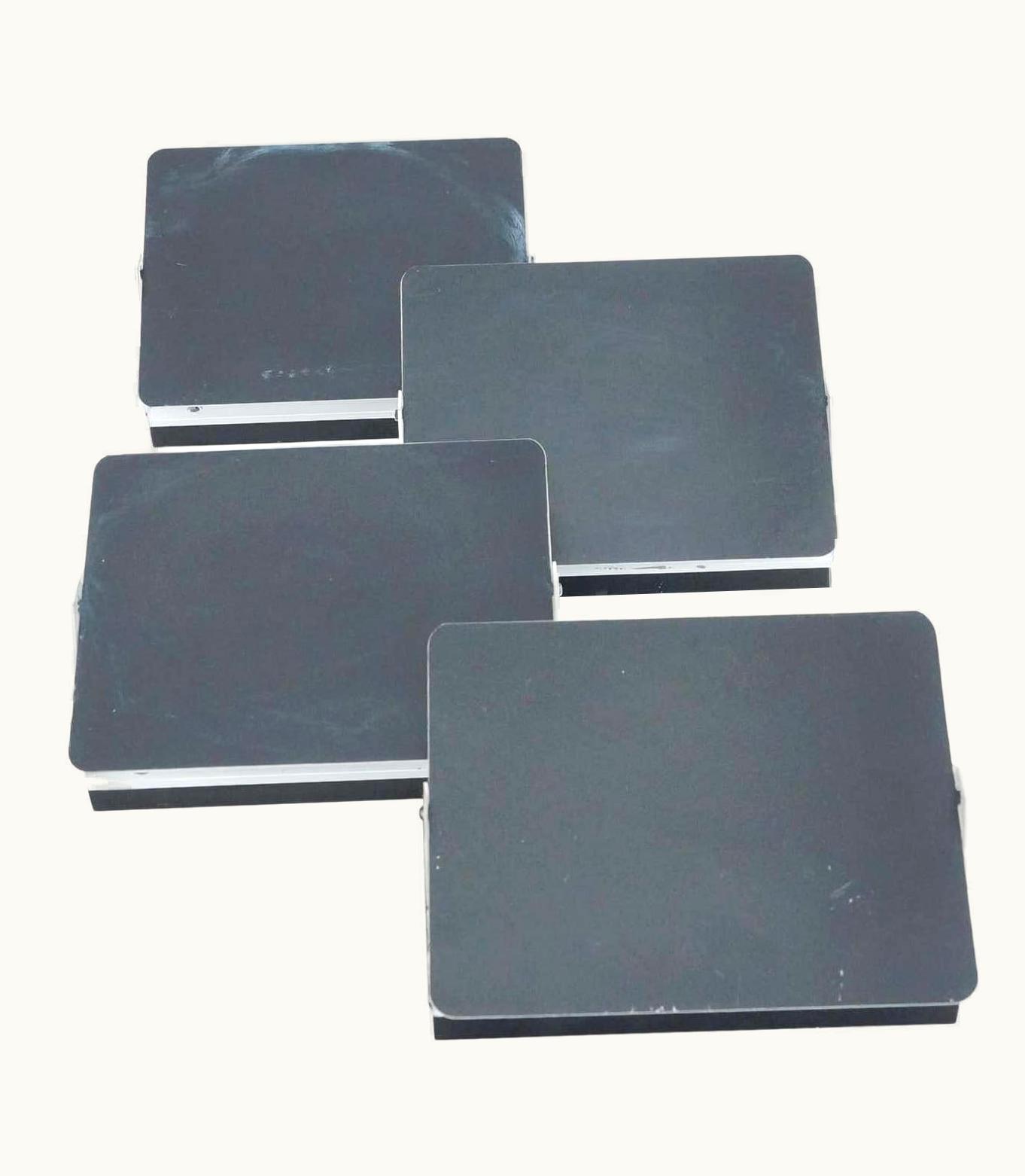 Charlotte Perriand Charlotte Perriand Set Of Four Charlotte Perriand, Mid-Century Modern, Black CP-1 French Wall Light