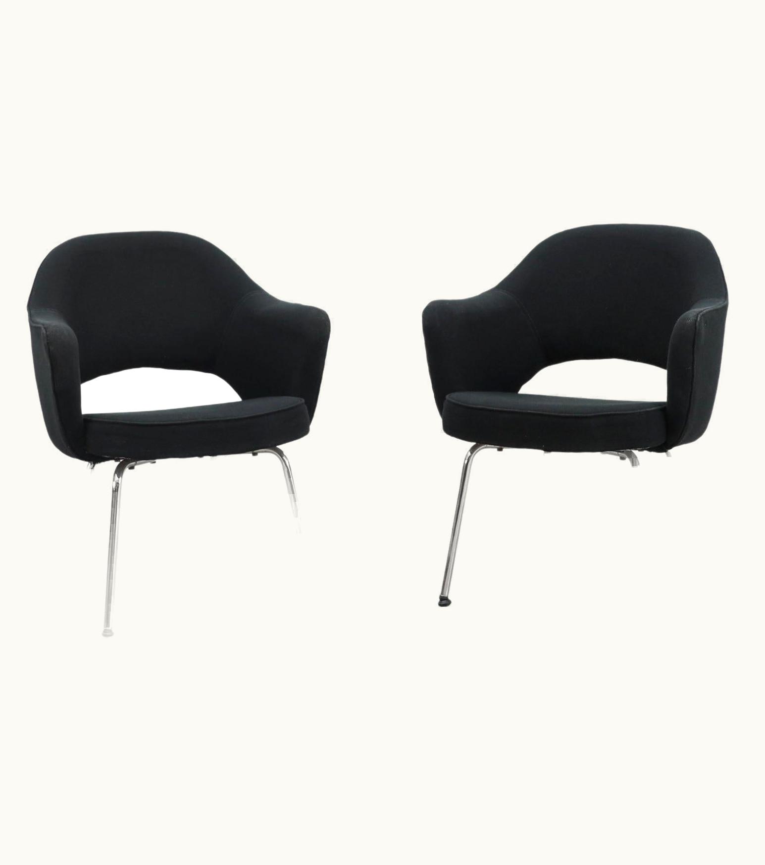 Eero Saarinen Eero Saarinen Pair Of Saarinen Executive Armchairs