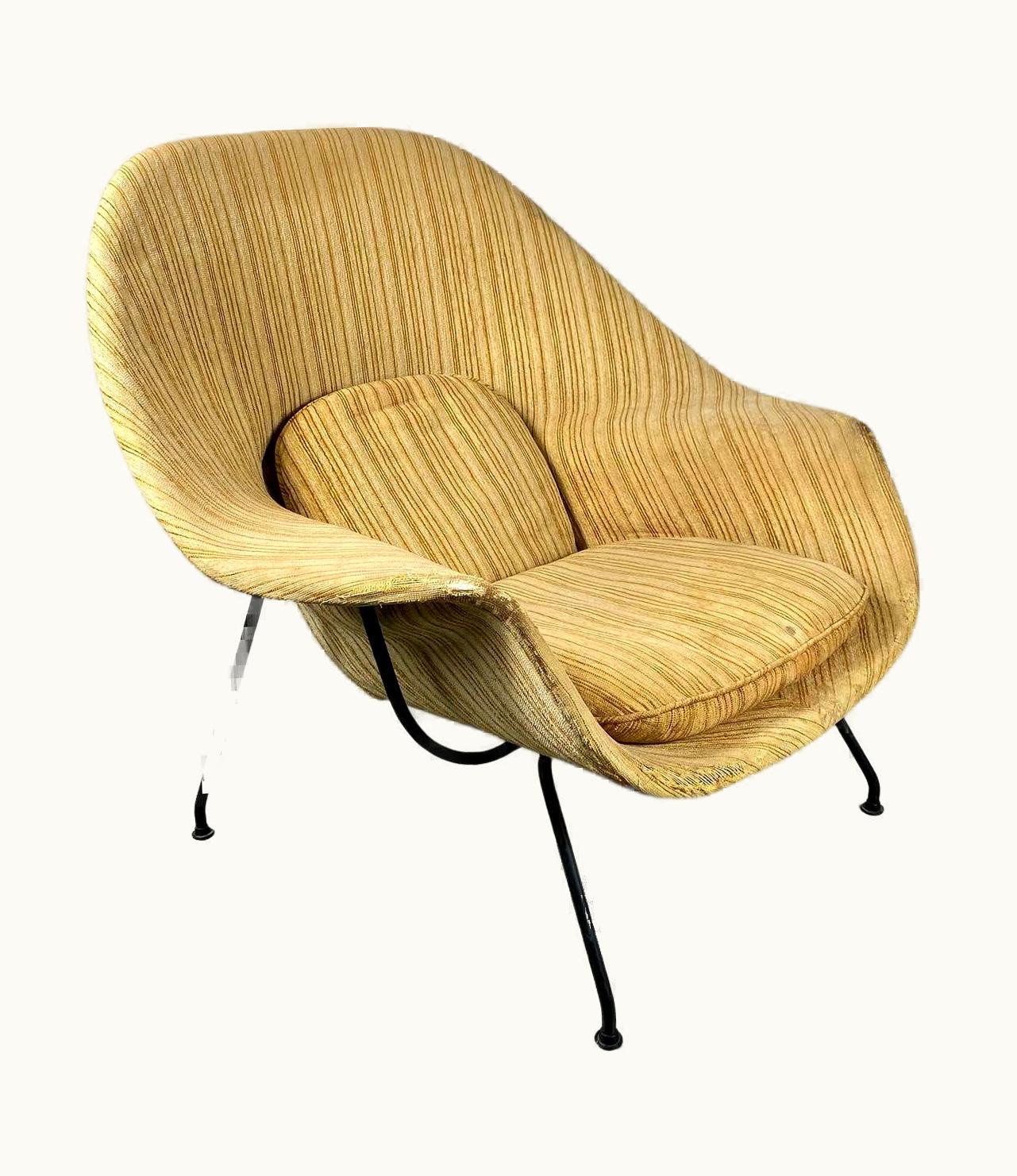 Eero Saarinen Eero Saarinen Early Production Eero Saarinen For Knoll Womb Chair / Classic Modern Design