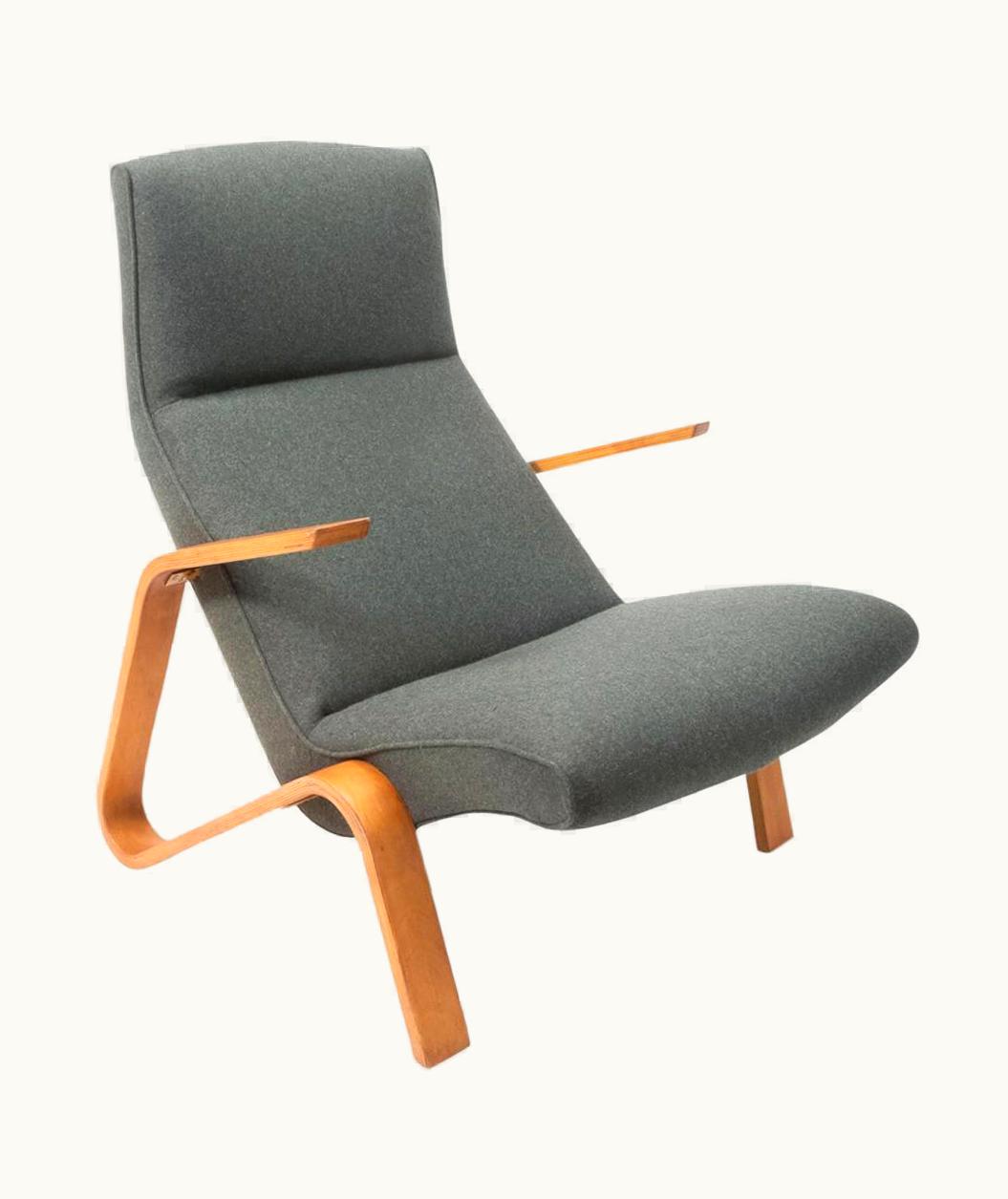 Eero Saarinen Eero Saarinen Vintage Swiss Production Grasshopper Chair By Eero Saarinen For Knoll, 1950s