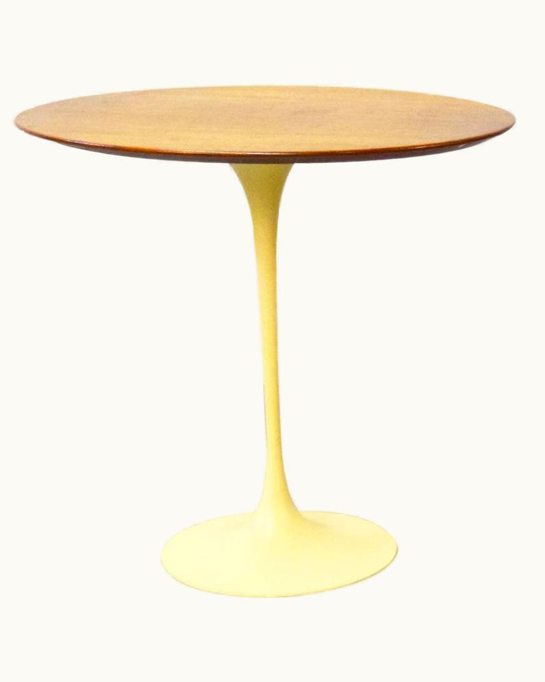 Eero Saarinen Eero Saarinen Early Eero Saarinen For Knoll Oval Tulip Side Table