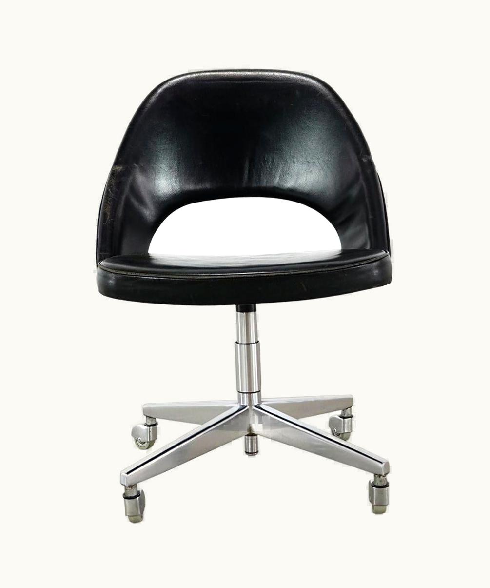 Eero Saarinen Eero Saarinen Early Eero Saarinen Office Desk Chair For Knoll International