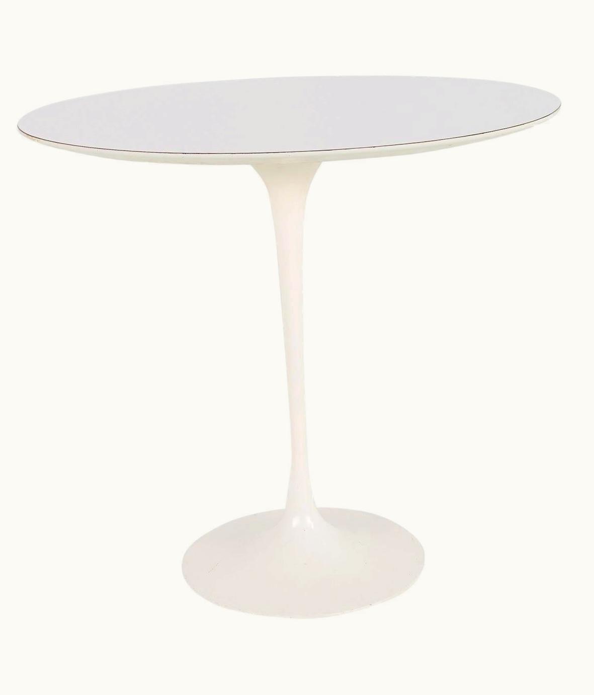 Eero Saarinen Eero Saarinen For Knoll Mid Century Laminate Side End Table