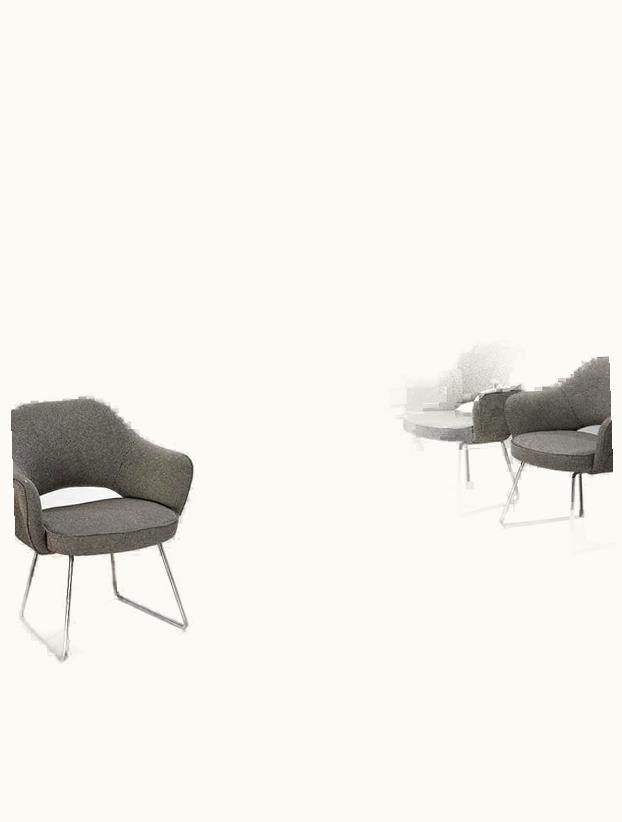 Eero Saarinen Eero Saarinen For Knoll Set Of Six 'Conference' Armchairs Of UNESCO Paris