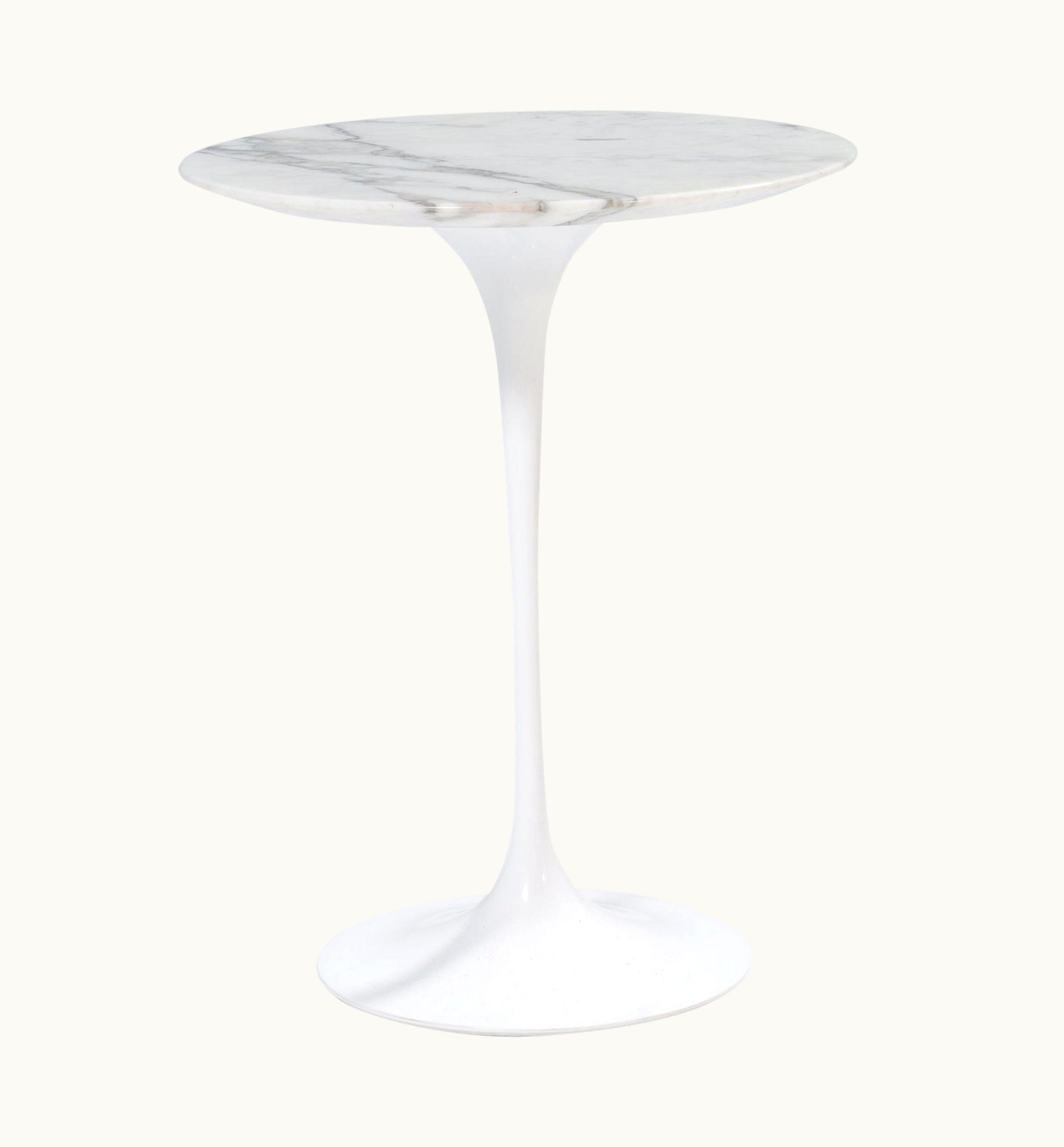 Eero Saarinen Eero Saarinen Knoll By Eero Saarinen Marble Pedestal Side Table