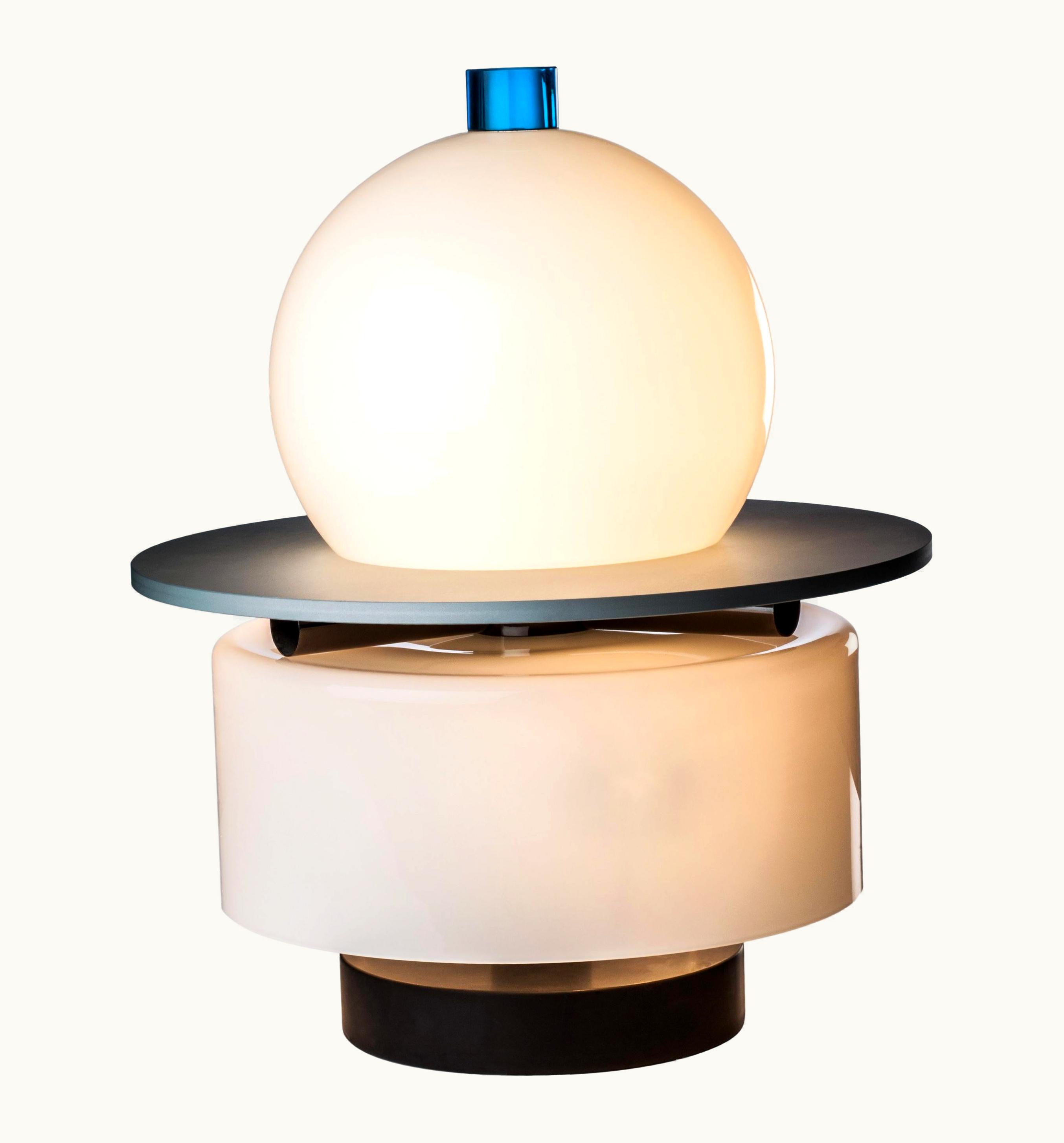 Ettore Sottsass Ettore Sottsass Venini Kiritam Table Lamp By Ettore Sottsass