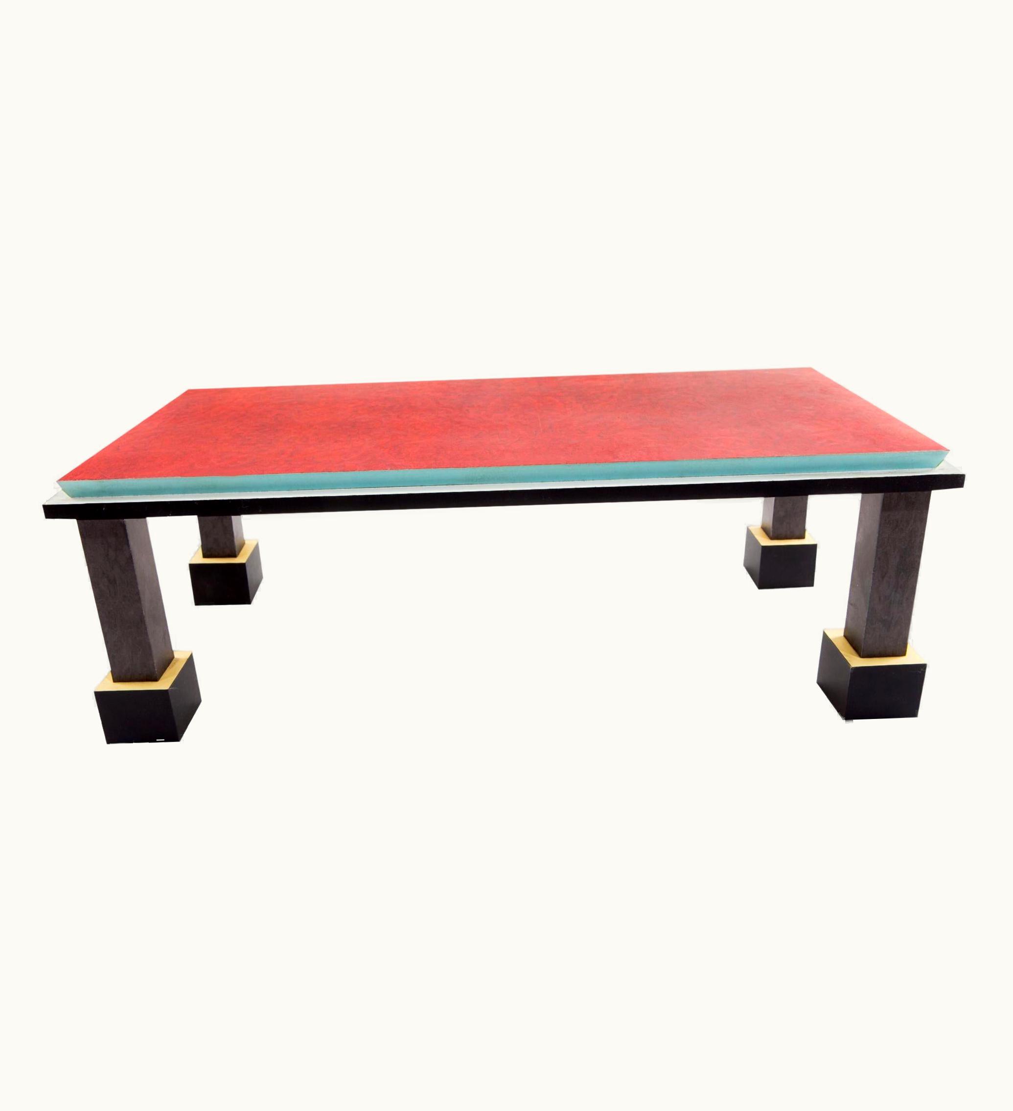 Ettore Sottsass Ettore Sottsass Palm Springs Briar Dining Table By Ettore Sottsass For Memphis Milano Collection