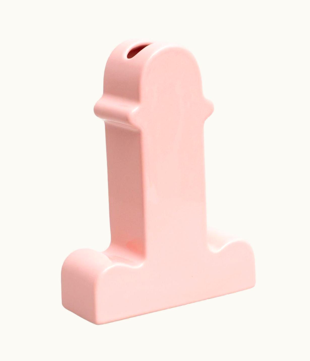 Ettore Sottsass Ettore Sottsass Pink Ceramic Shiva Flower Vase, By BD Barcelona UZ0190319