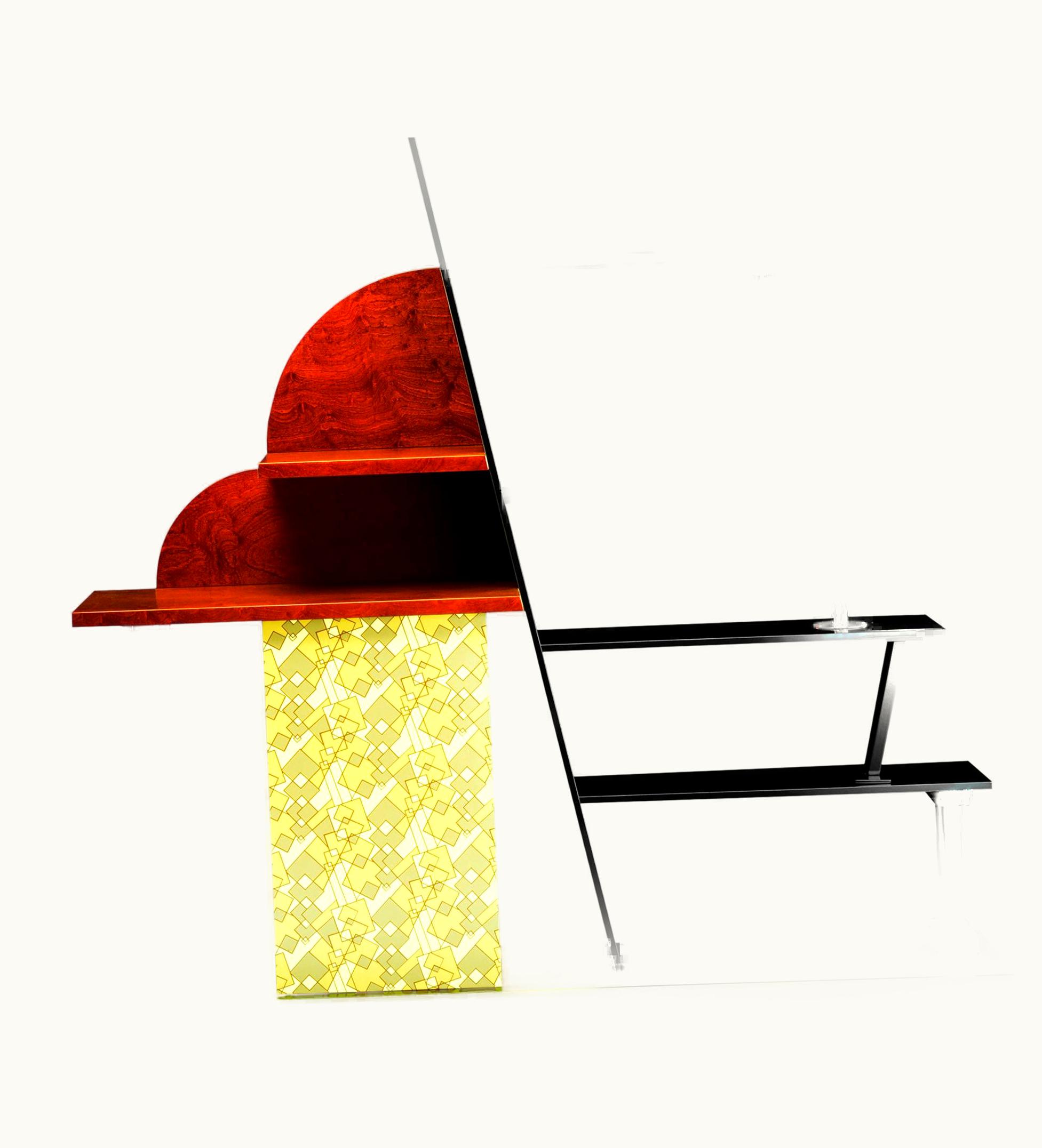 Ettore Sottsass Ettore Sottsass Malabar Sideboard By Ettore Sottsass For Memphis Milano Collection