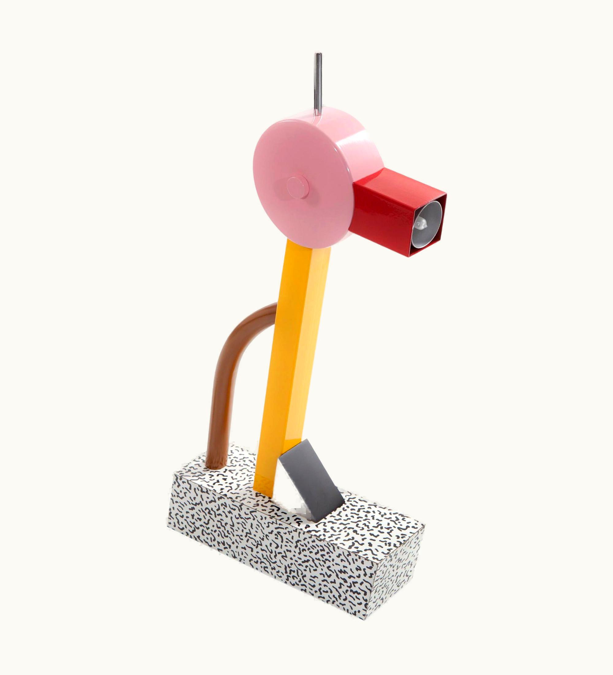 Ettore Sottsass Ettore Sottsass Tahiti Table Lamp 'EU VERSION 220v', By Ettore Sottsass From Memphis, Milano