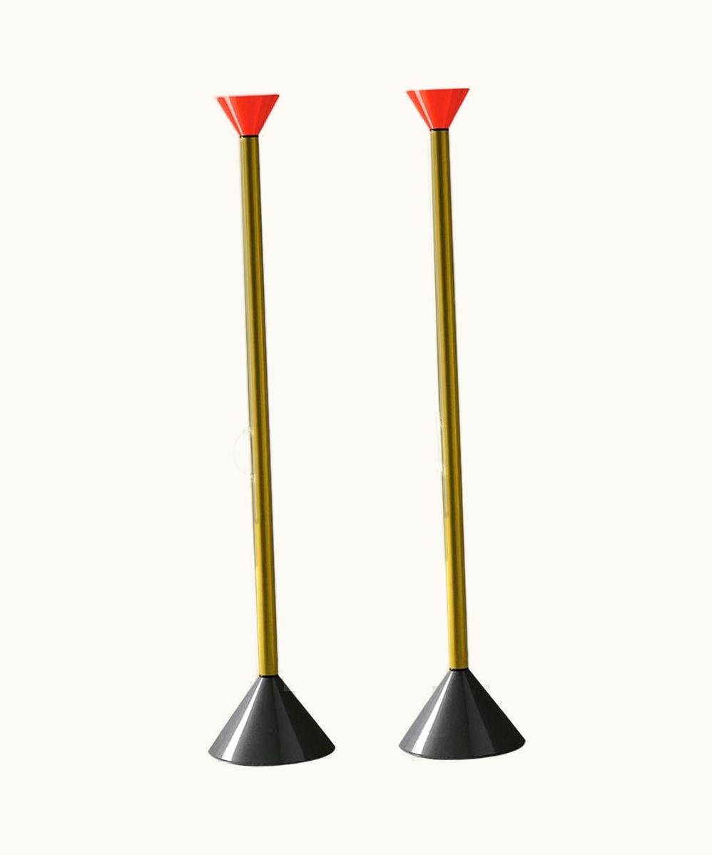 Ettore Sottsass Ettore Sottsass Pair Of Ettore Sottsass Callimaco Floor Lamps For Artemide