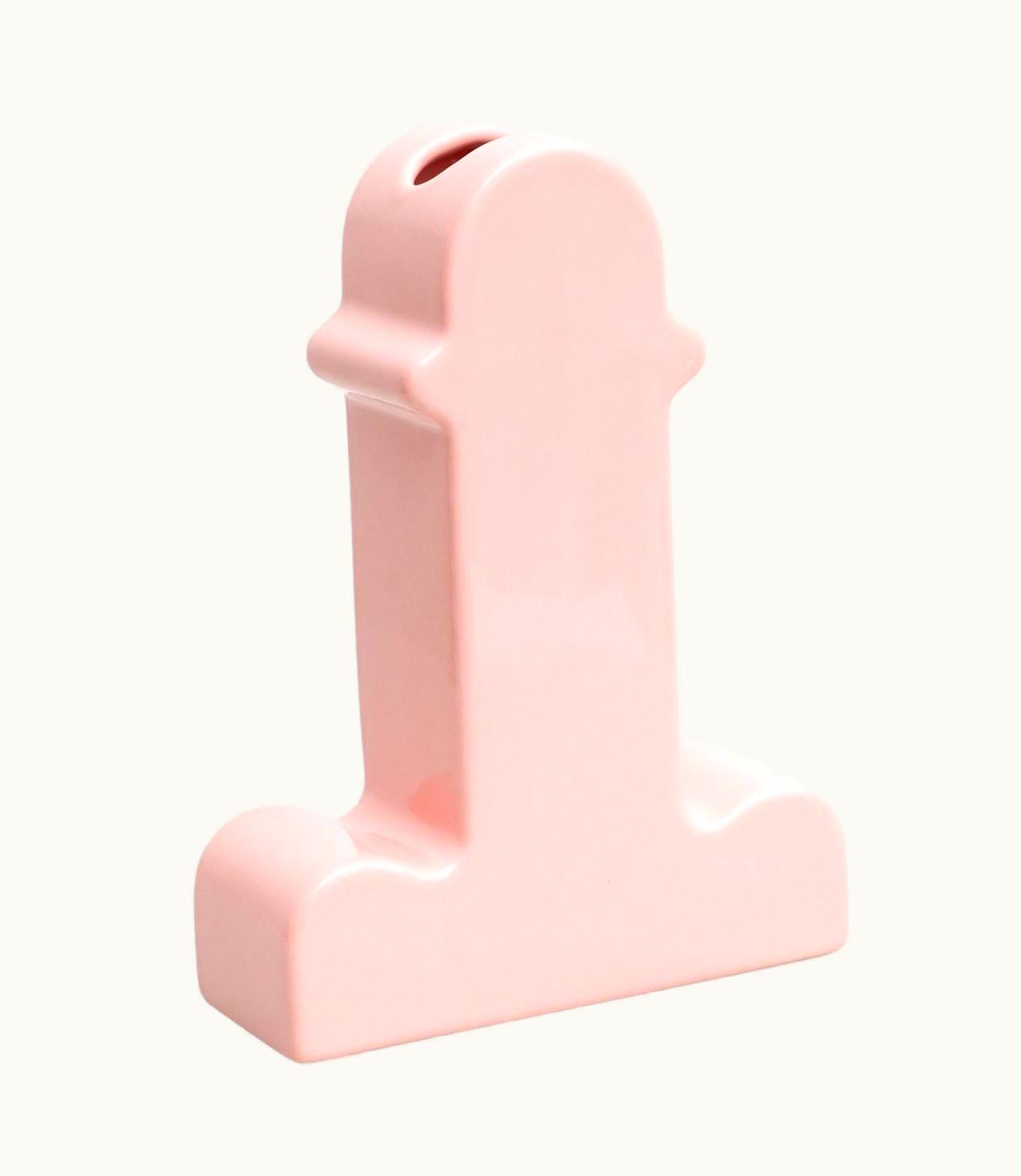 Ettore Sottsass Ettore Sottsass Pink Ceramic Shiva Flower Vase, By BD Barcelona UZ0190380