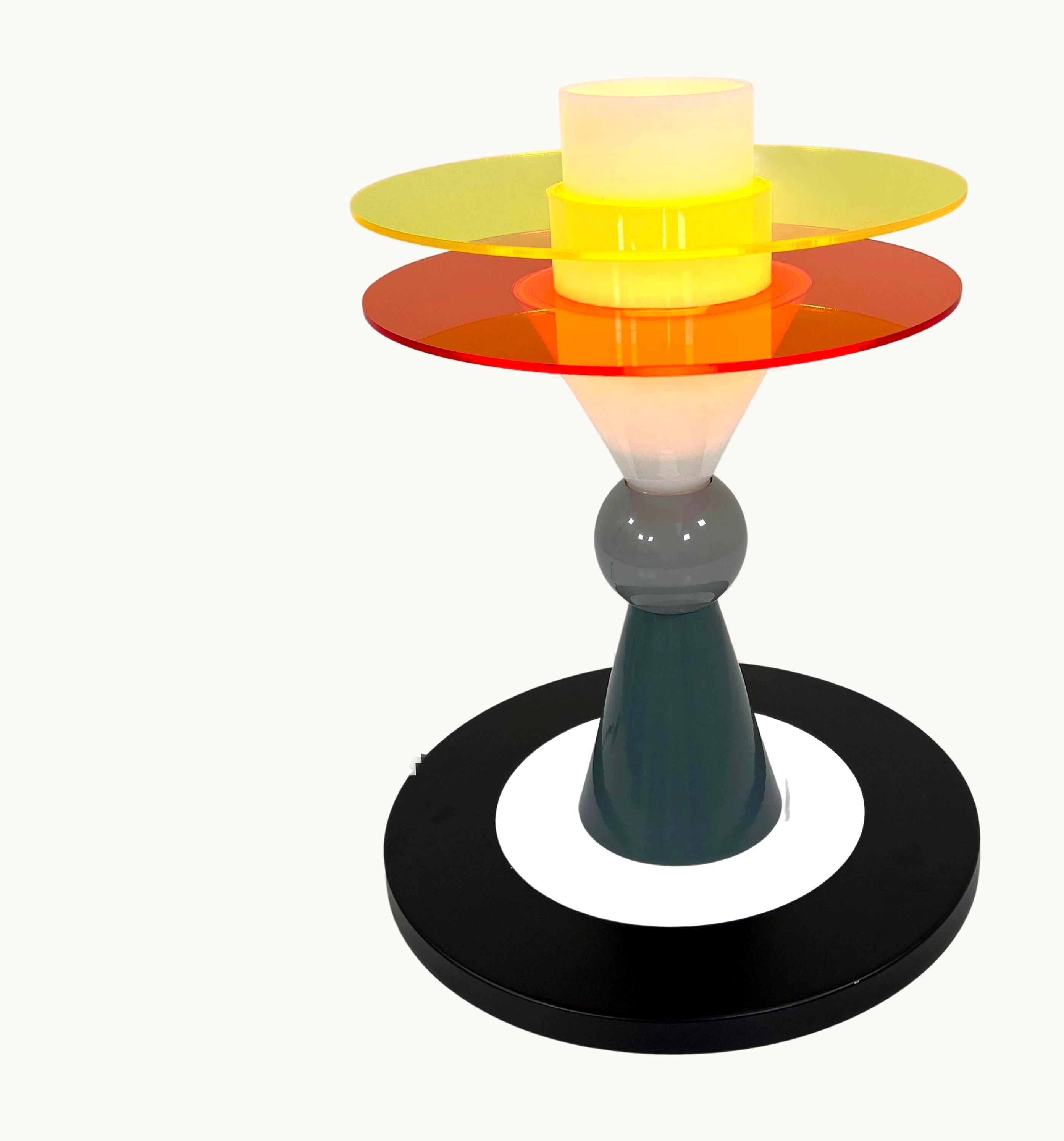 Ettore Sottsass Ettore Sottsass Bay Table Lamp By Ettore Sottsass For Memphis Milano, 1980s