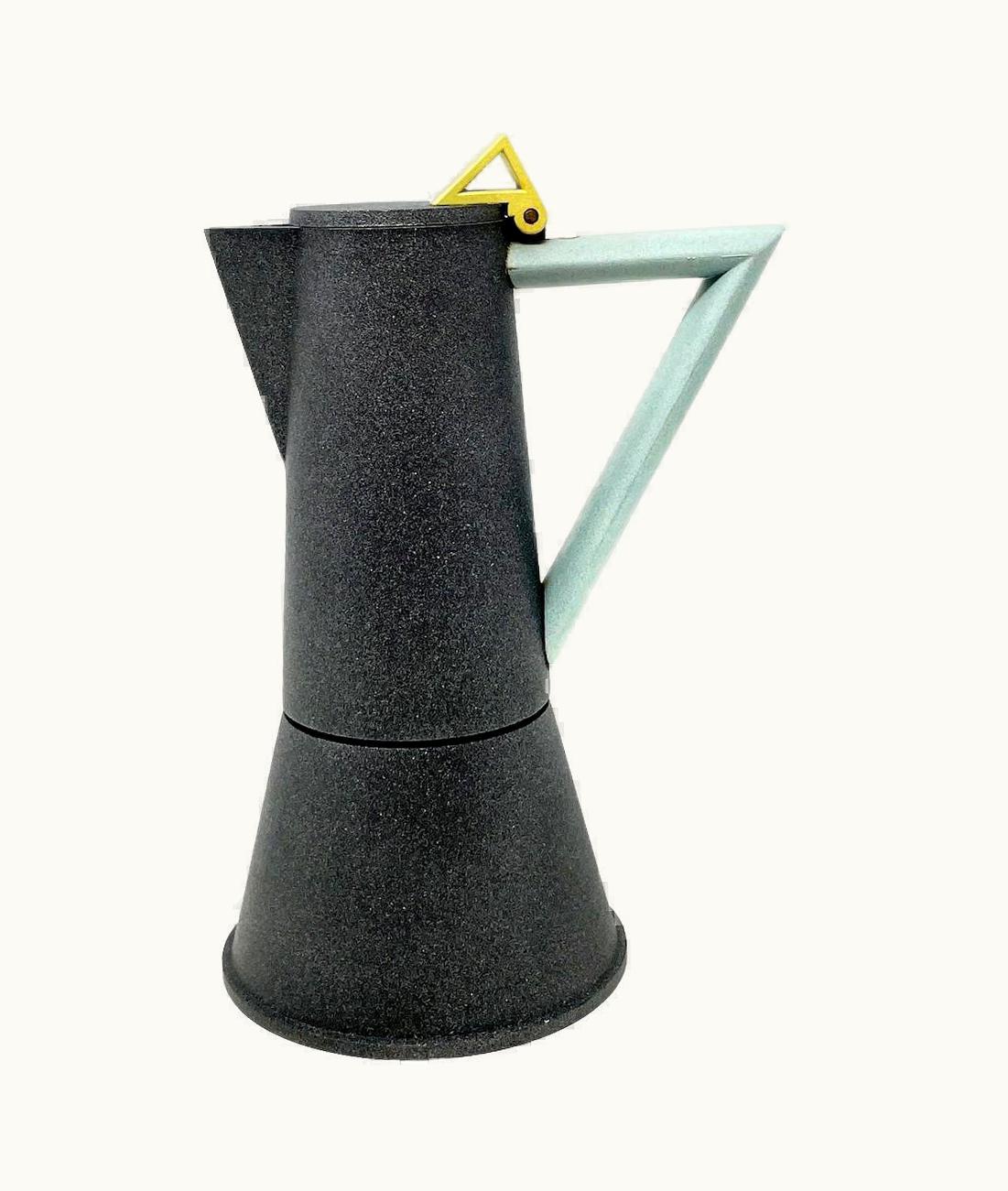 Ettore Sottsass Ettore Sottsass Postmodern Espresso Pot By Ettore Sottsass For Lagostina