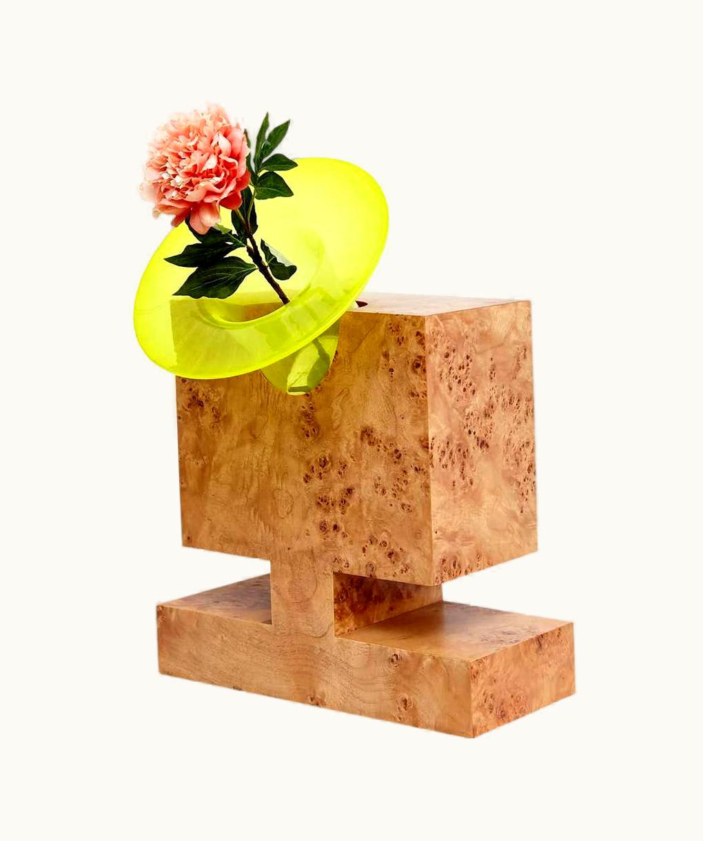 Ettore Sottsass Ettore Sottsass Twenty-Seven Woods For A Chinese Artificial Flower Vase L By Ettore Sottsass