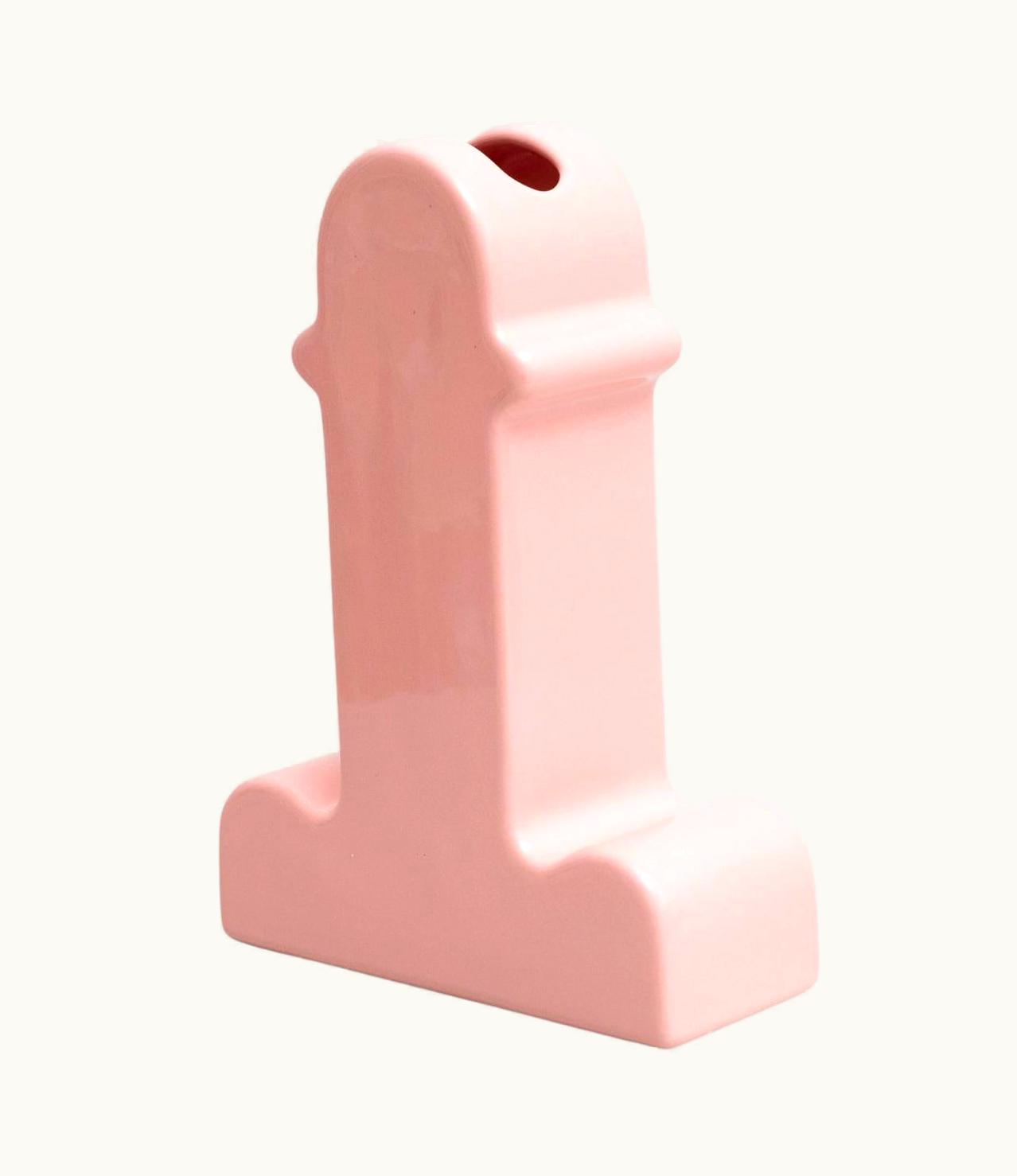 Ettore Sottsass Ettore Sottsass Pink Ceramic Shiva Flower Vase, By BD Barcelona UZ0190442