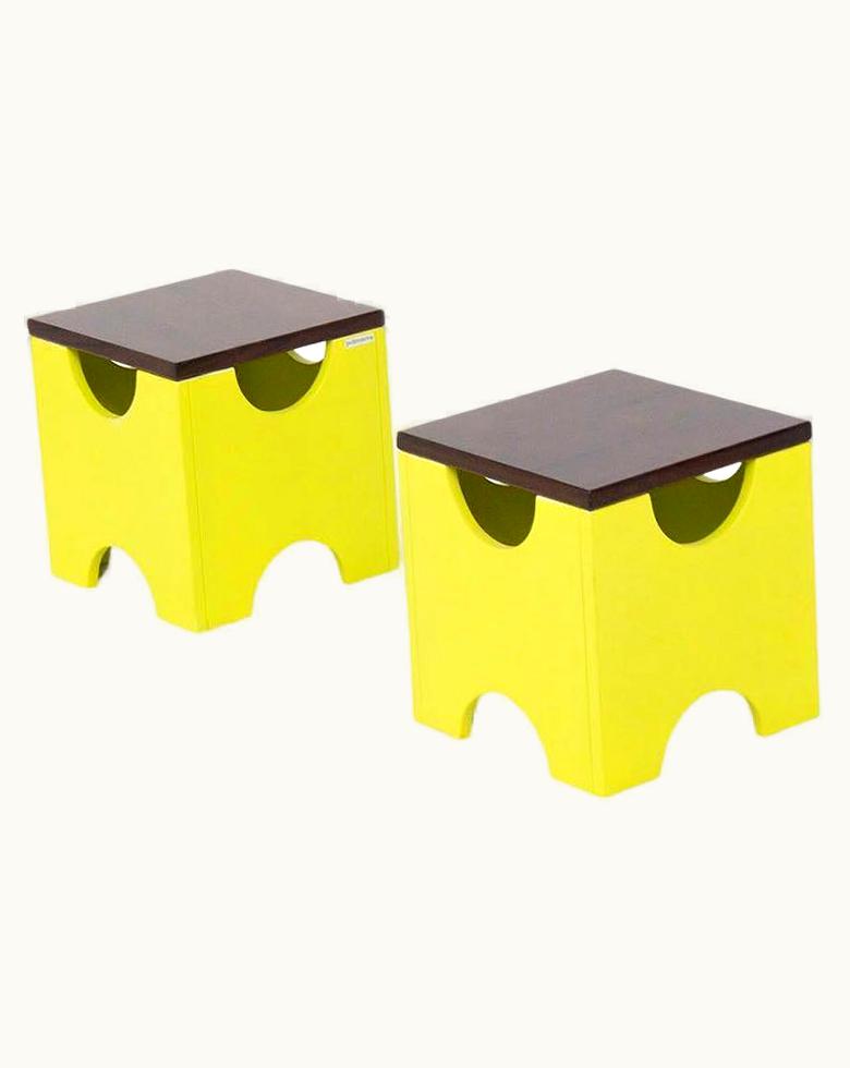 Ettore Sottsass Ettore Sottsass Pair Of Dado Stools Mod. T29 For Poltronova