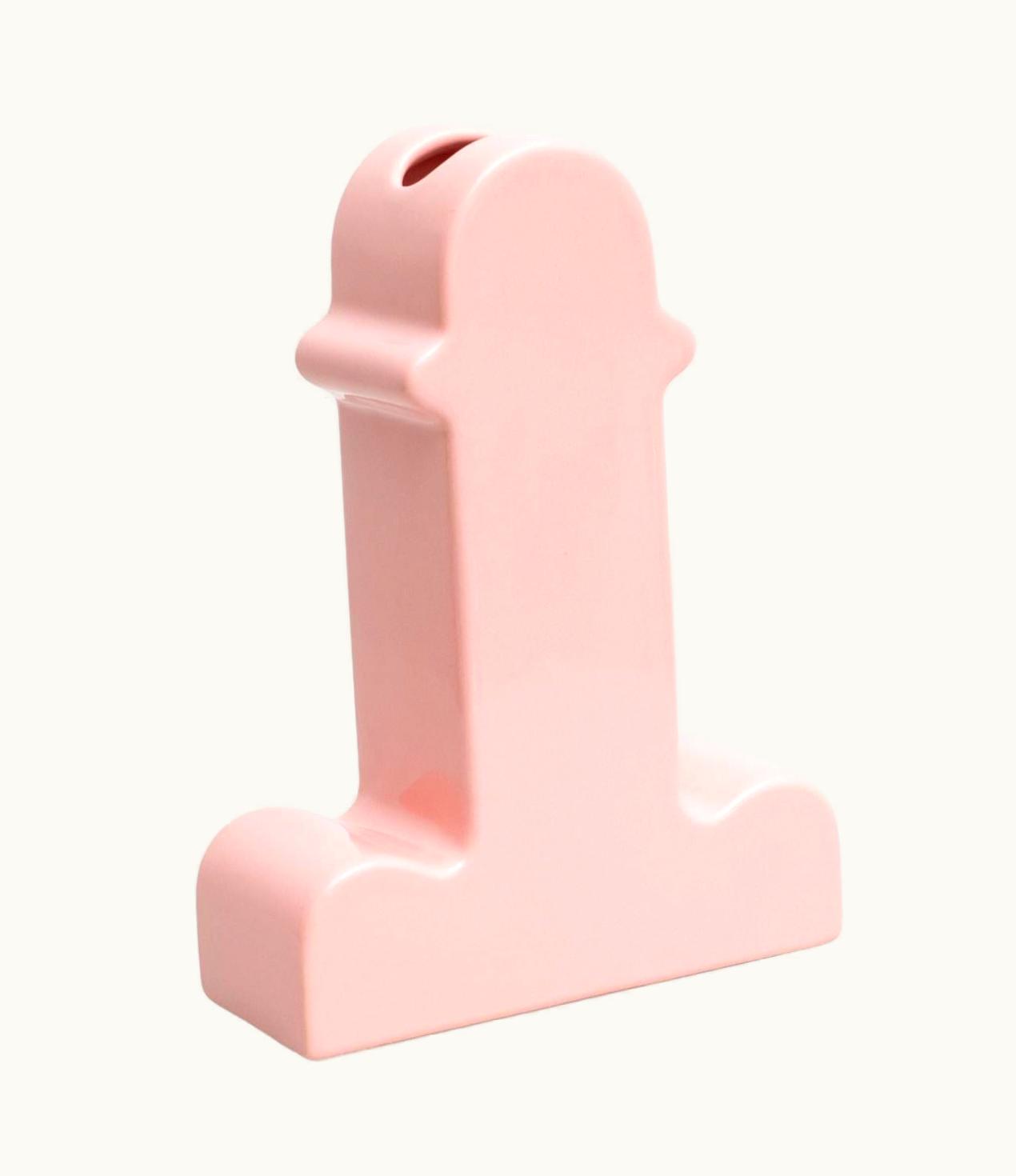 Ettore Sottsass Ettore Sottsass Pink Ceramic Shiva Flower Vase, By BD Barcelona UZ0190480