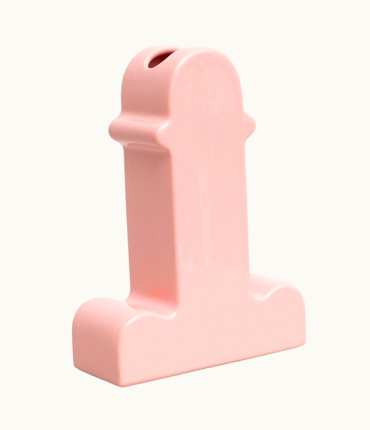 Ettore Sottsass Ettore Sottsass Pink Ceramic Shiva Flower Vase, By BD Barcelona UZ0190489