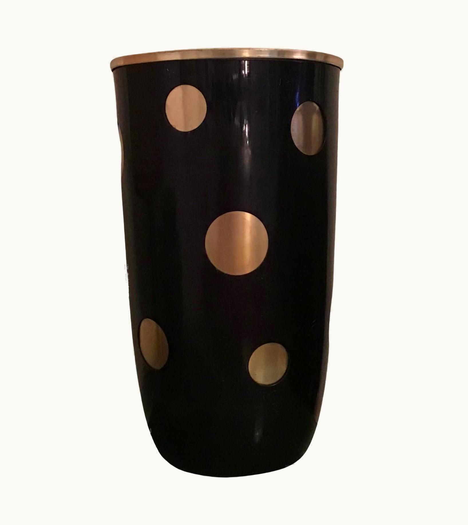 Ettore Sottsass Ettore Sottsass Umbrella Stand Anodized Aluminum, 1955, Italy