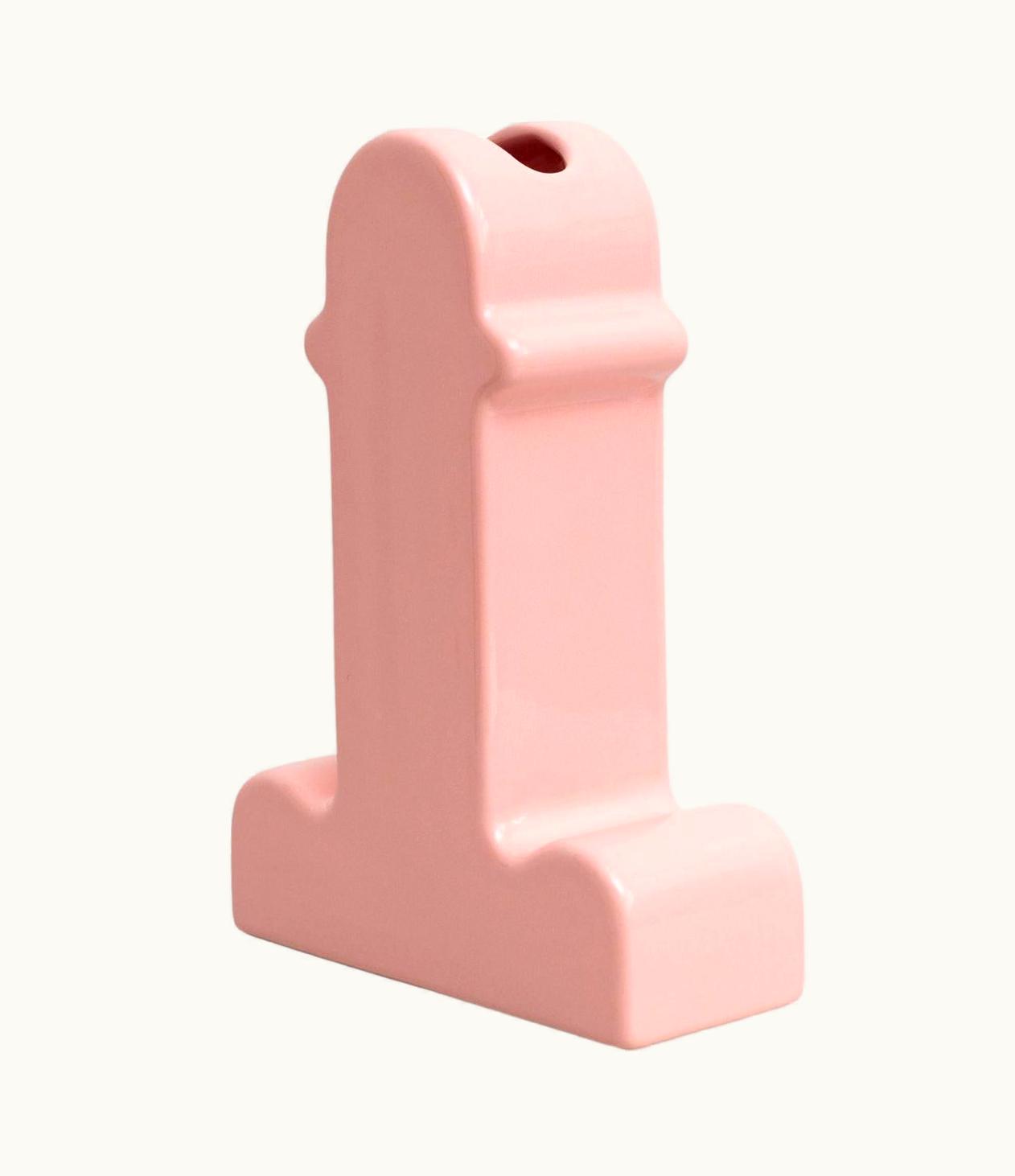 Ettore Sottsass Ettore Sottsass Pink Ceramic Shiva Flower Vase, By BD Barcelona UZ0190520
