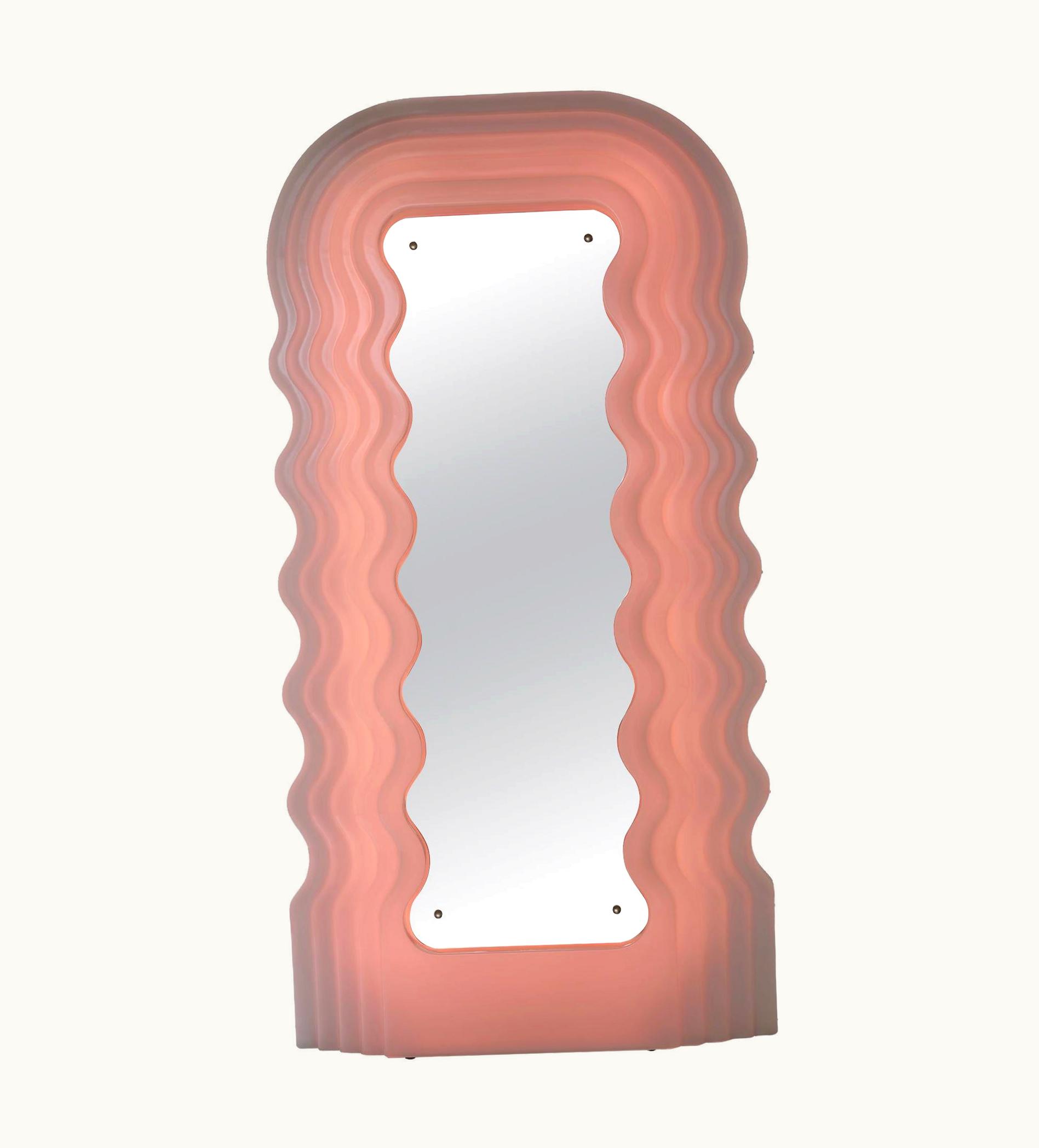 Ettore Sottsass Ettore Sottsass Ultrafragola Mirror/Lamp By Ettore Sottsass For Poltronova, Italy UZ0190535