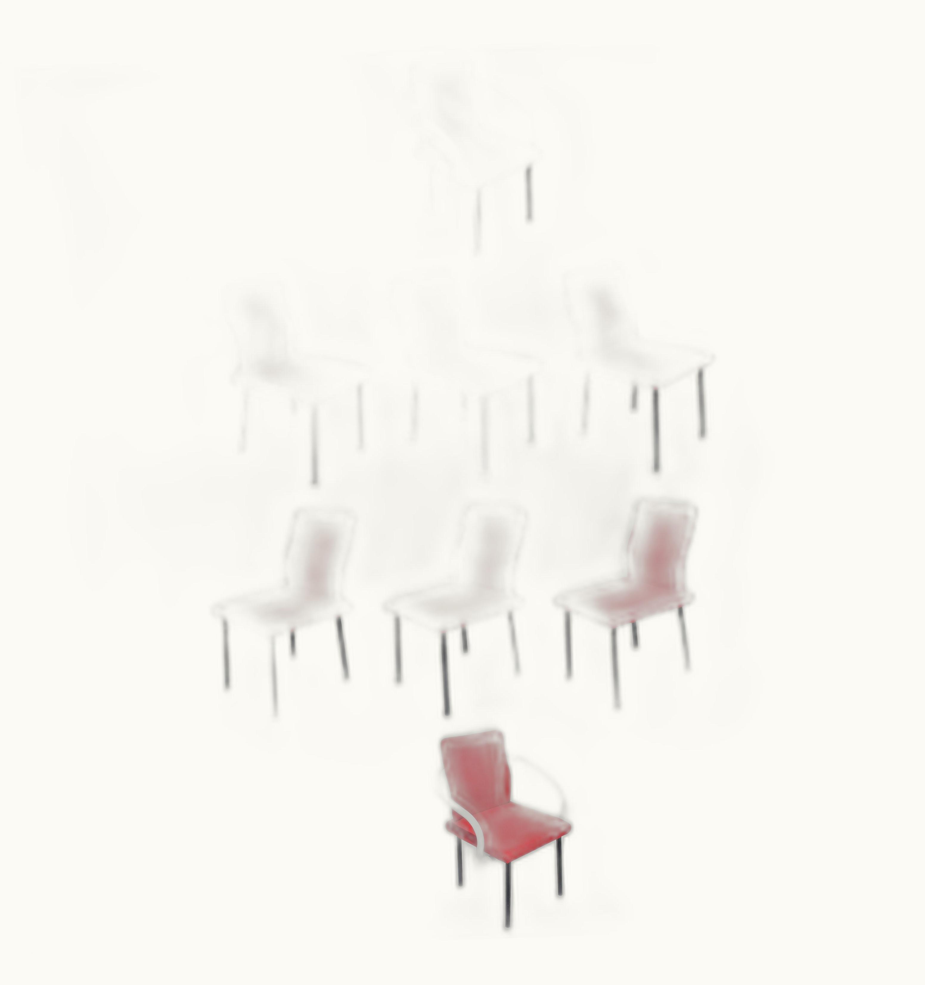 Ettore Sottsass Ettore Sottsass Set Of Eight Mandarin Dining Chairs Designed By Ettore Sottsass For Knoll