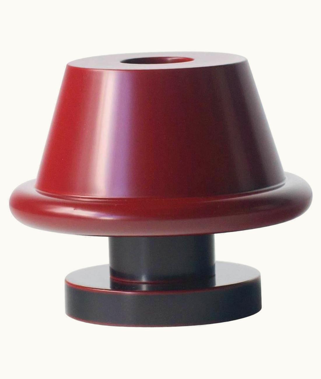 Ettore Sottsass Ettore Sottsass Senape Flower Vase Ettore Sottsass Japanese Urushi Laquer Model A