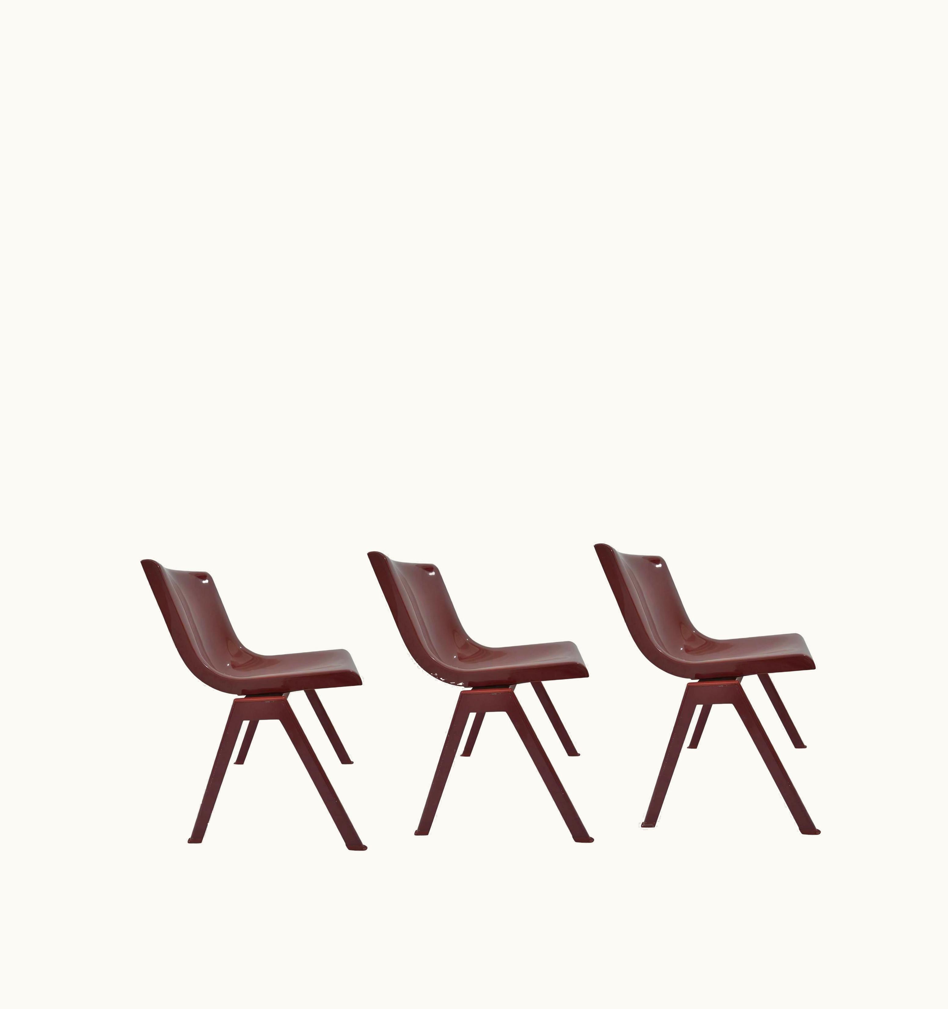 Ettore Sottsass Ettore Sottsass Synthesis Chairs By Ettore Sottsass's Design For Olivetti
