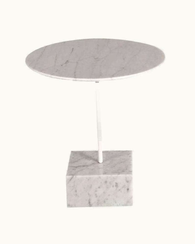 Ettore Sottsass Ettore Sottsass Carrara Marble Table By Ettore Sottsass