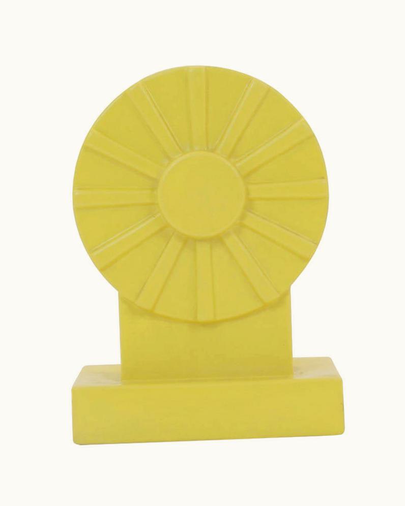 Ettore Sottsass Ettore Sottsass Yellow Vase From The Yantra Series