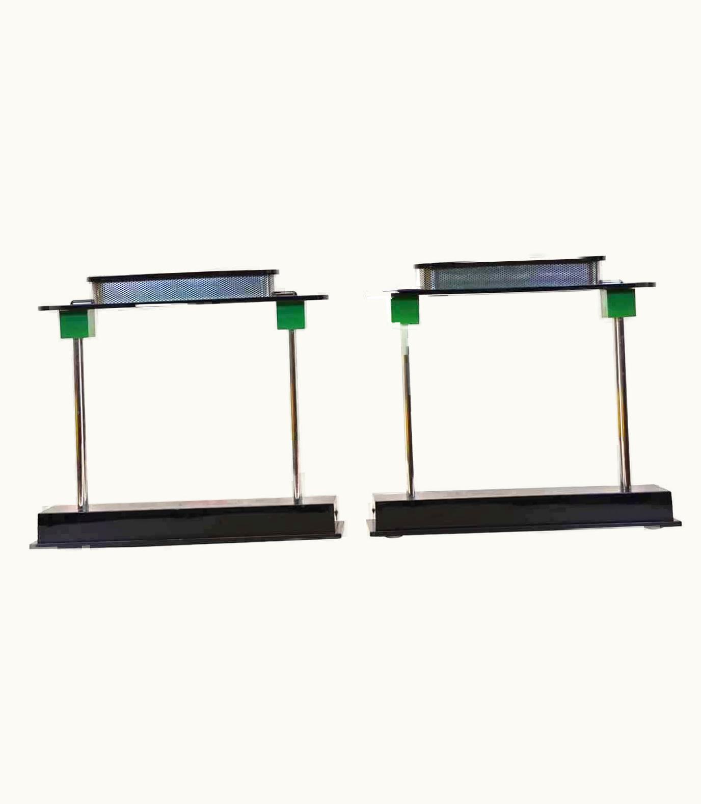 Ettore Sottsass Pausania Table Lamp By Ettore Sottsass For Artemide, Italy