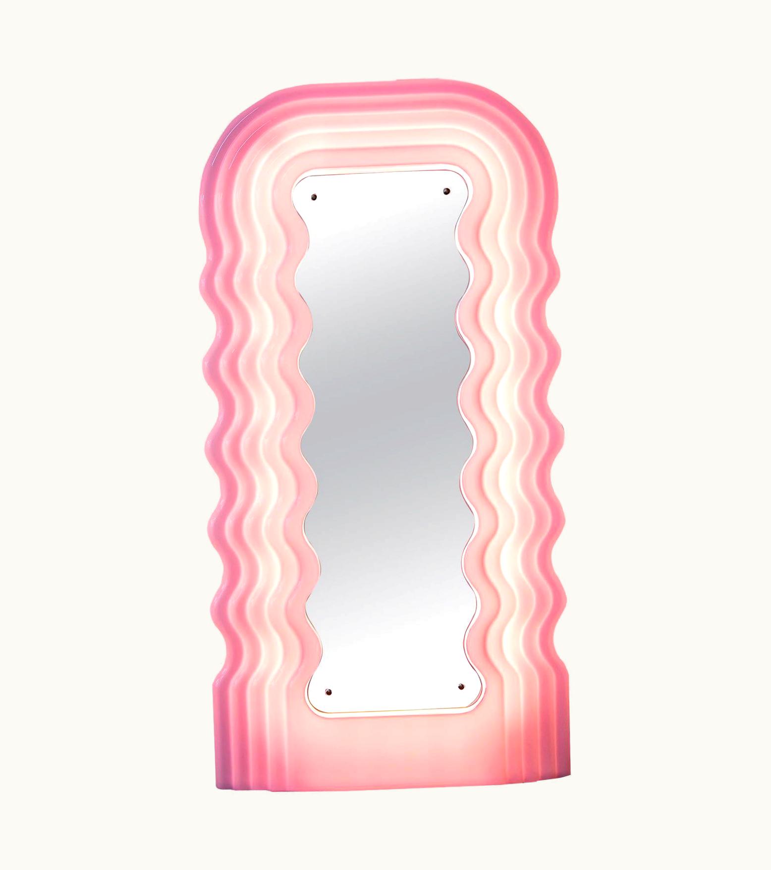 Ettore Sottsass 20th Century Ettore Sottsass Mirror Ultrafragola For Poltronova