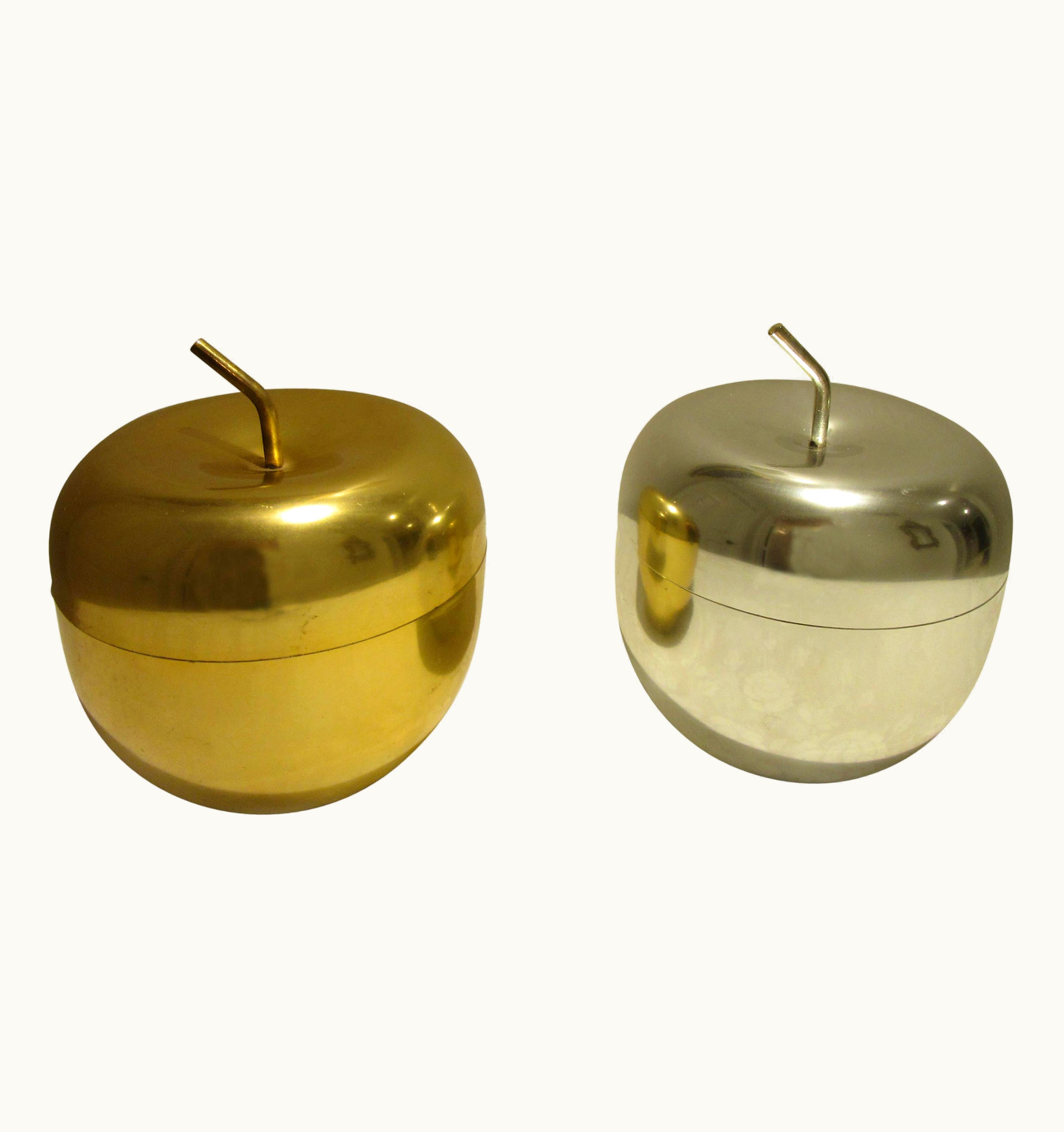 Ettore Sottsass For Rinnovel Italian Mid-Century Modern Aluminum Ice Buckets