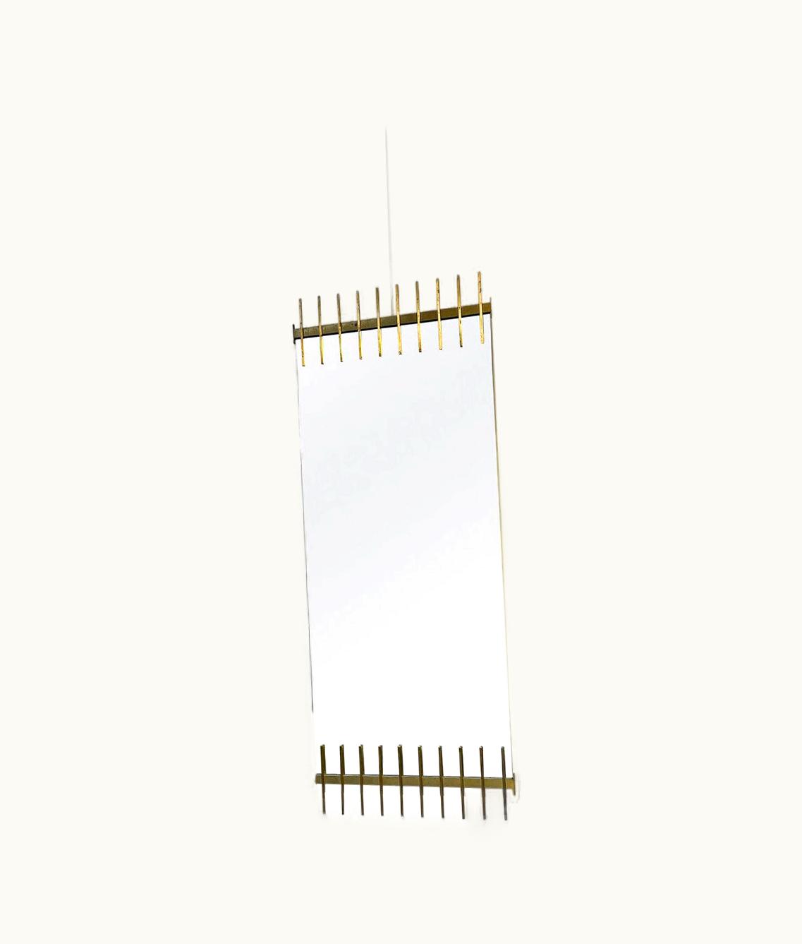Ettore Sottsass Midcentury Wall Mirror By Ettore Sottsass, Santambrogio E De Berti, 1950s
